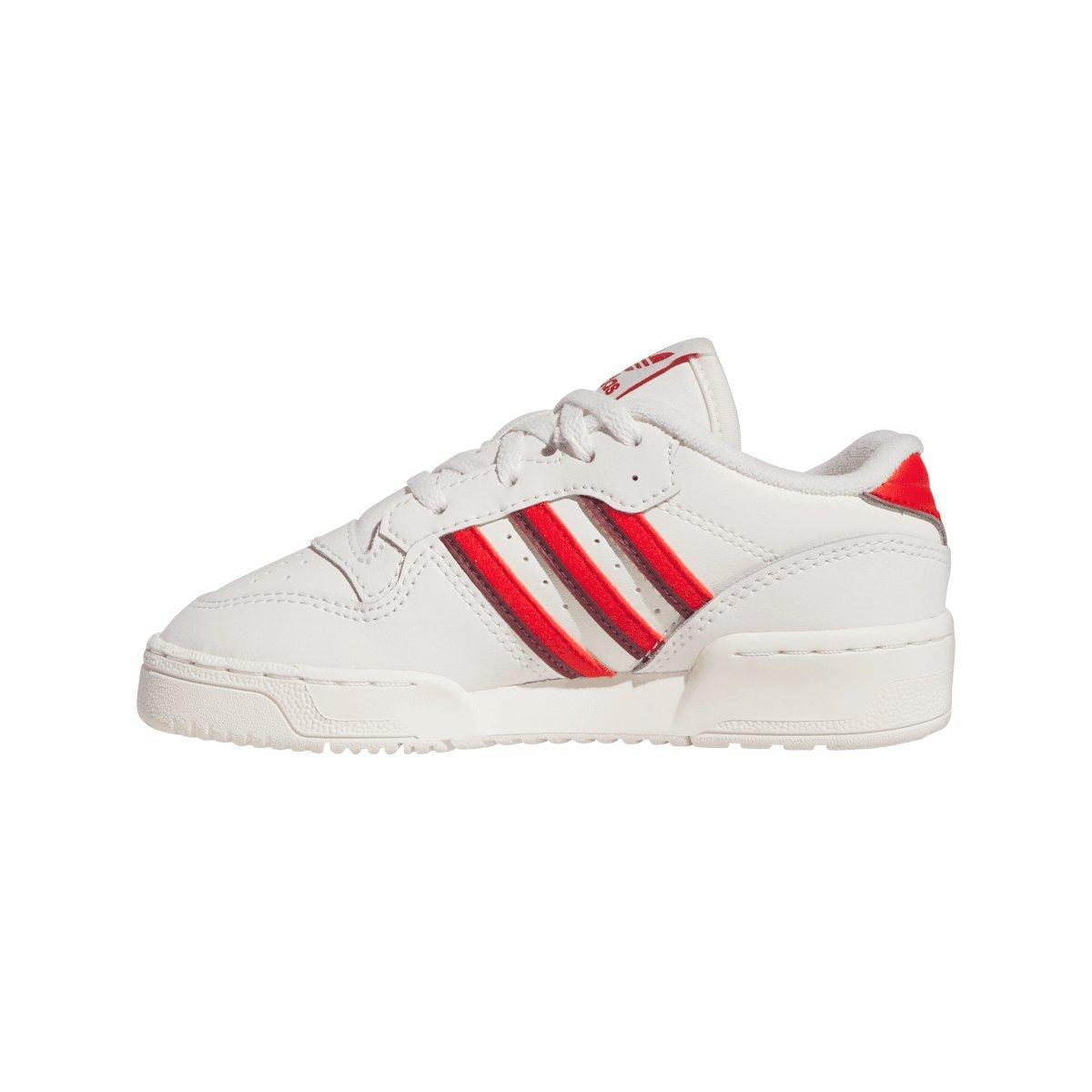 White - adidas Originals - Rivalry Low Trainers - 5