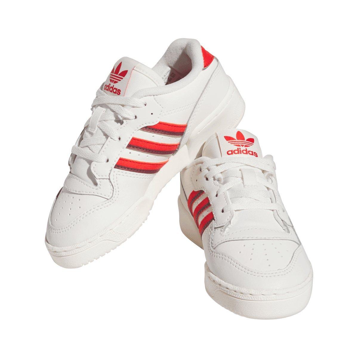 White - adidas Originals - Rivalry Low Trainers - 6