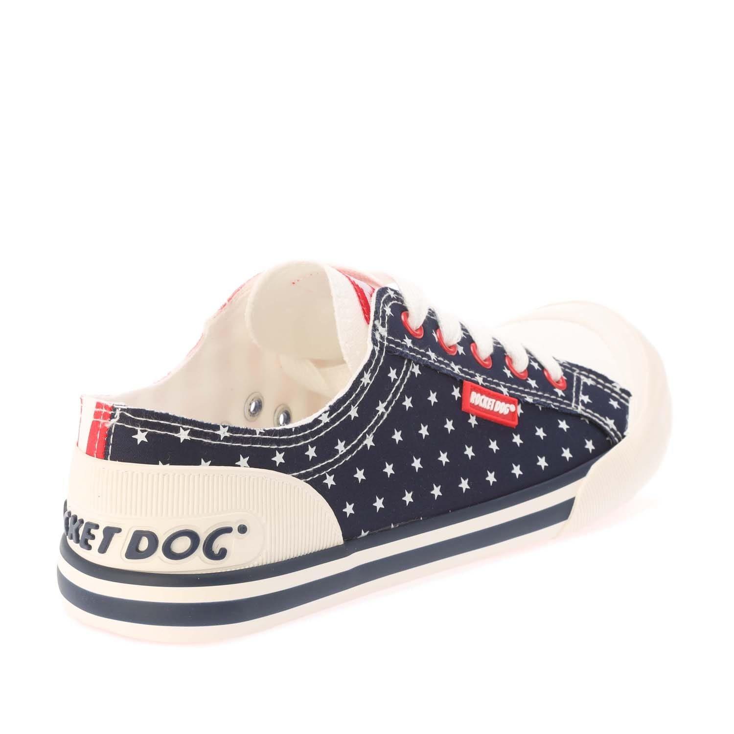 Red Navy - Rocket Dog - Jazzin Spangle Banner Pumps - 3