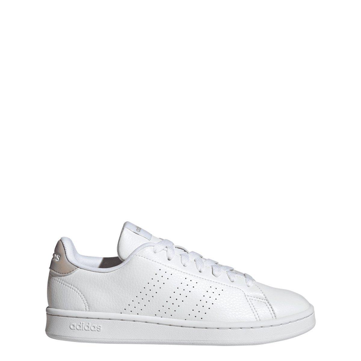 White - adidas - Advantage Trainers - 2