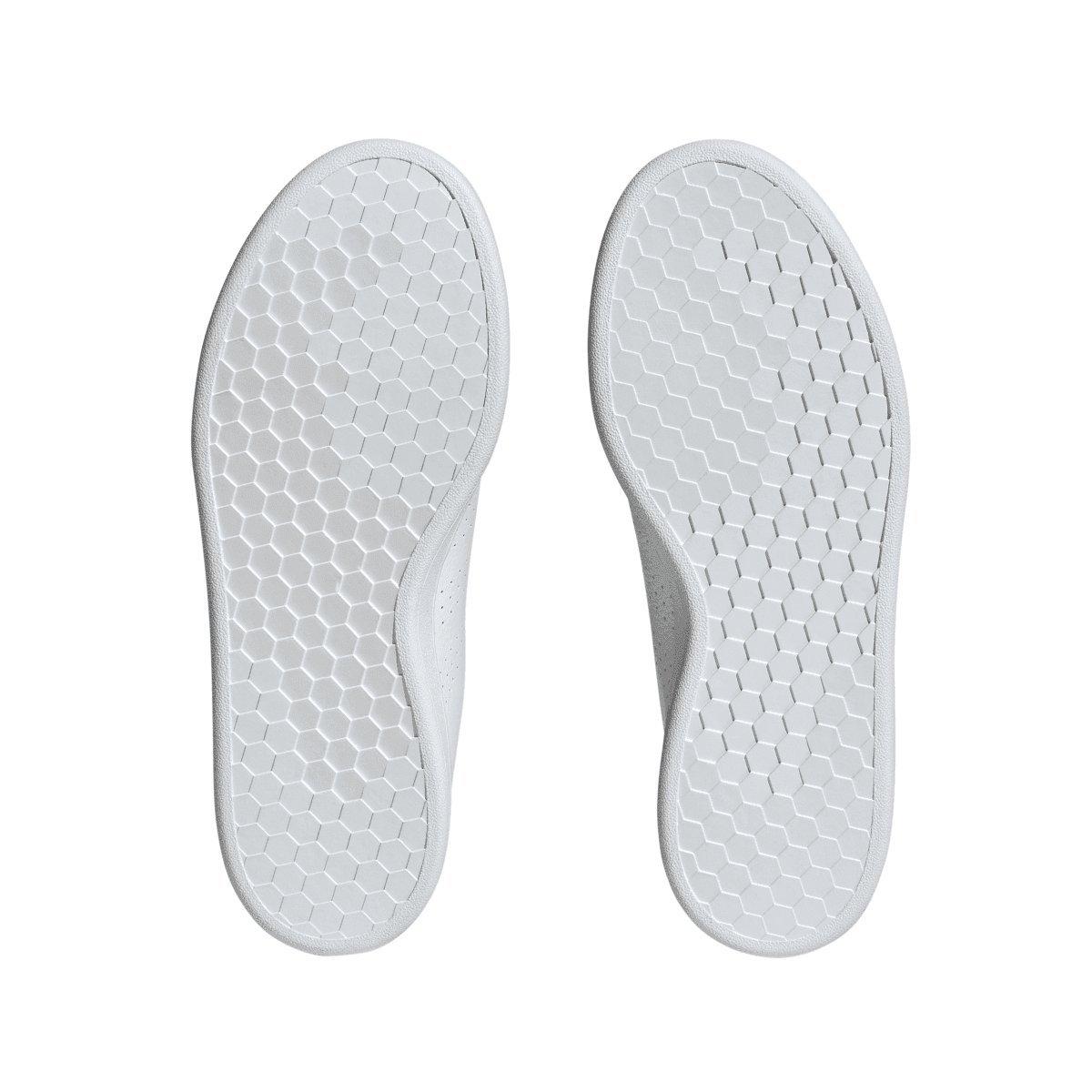 White - adidas - Advantage Trainers - 4