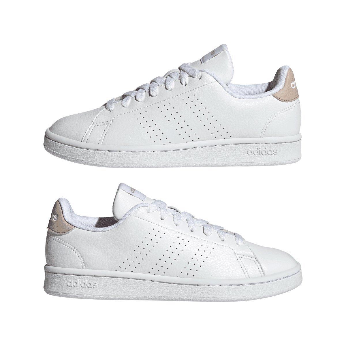 White - adidas - Advantage Trainers - 10