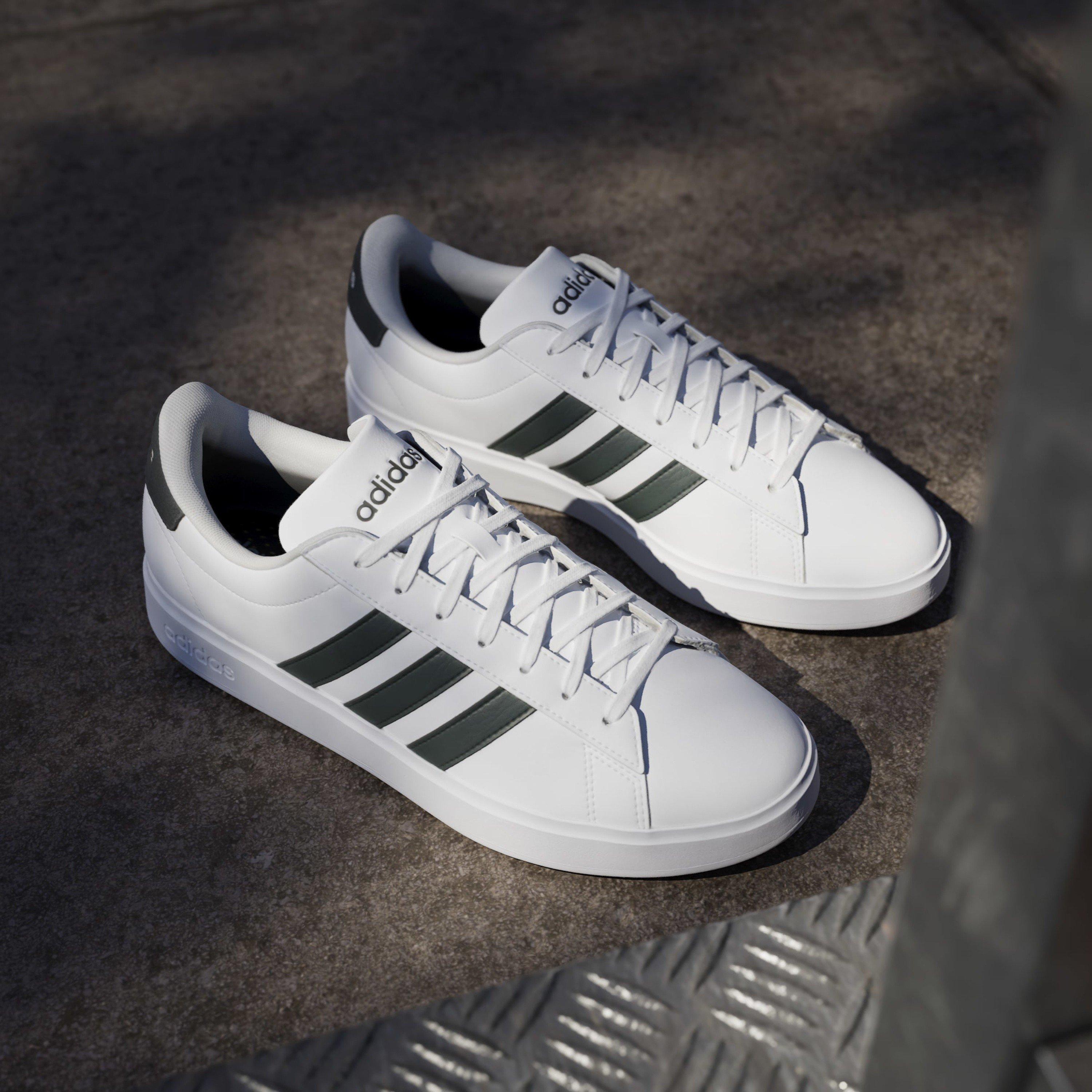 White - adidas - Grand Court 2.0 Trainers - 12