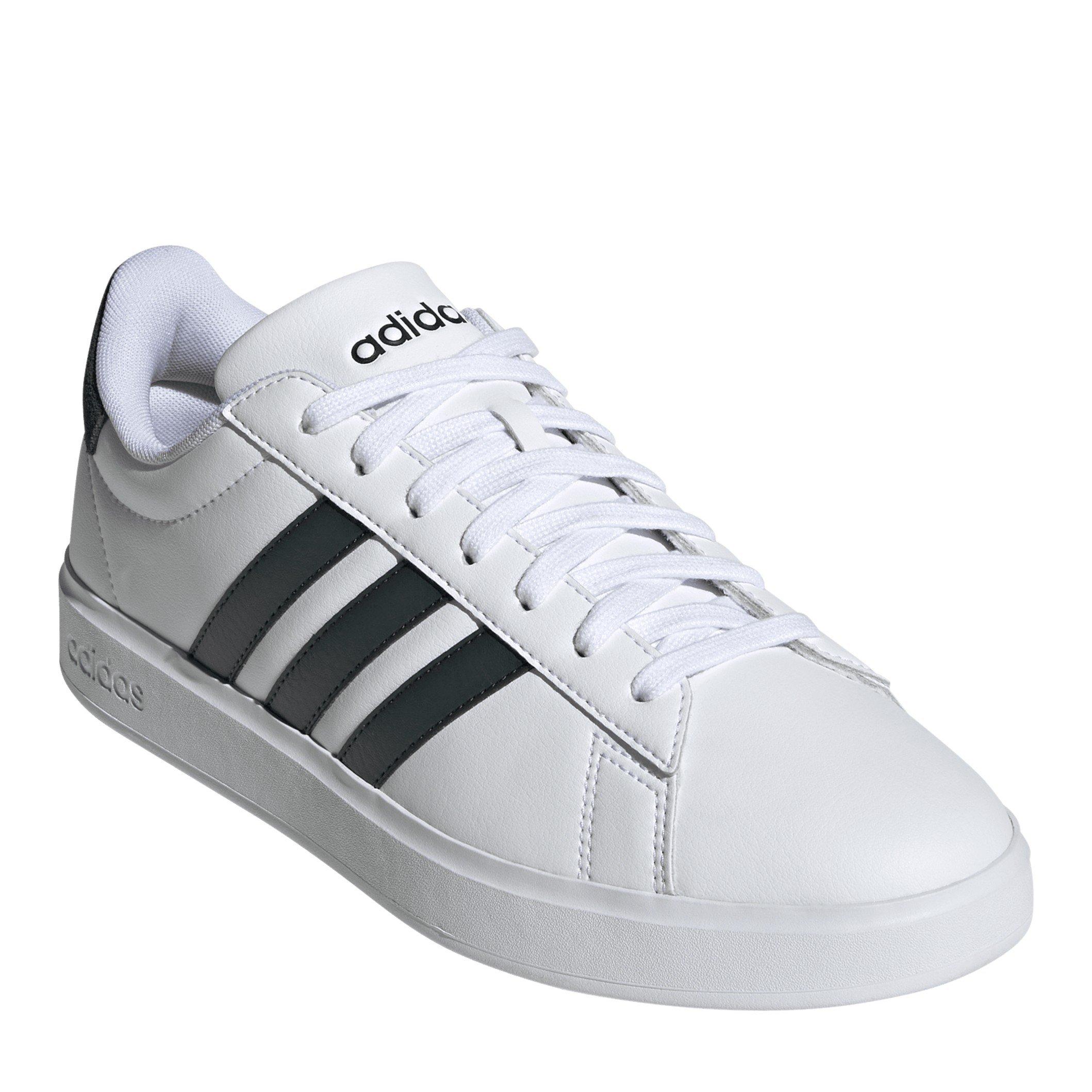 White - adidas - Grand Court 2.0 Trainers - 3