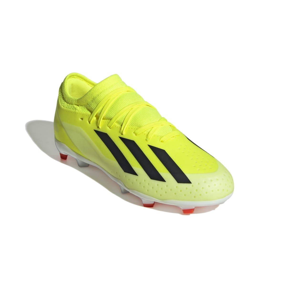 Gul Sort - adidas - X Crazyfast League FG Football Boots - 5