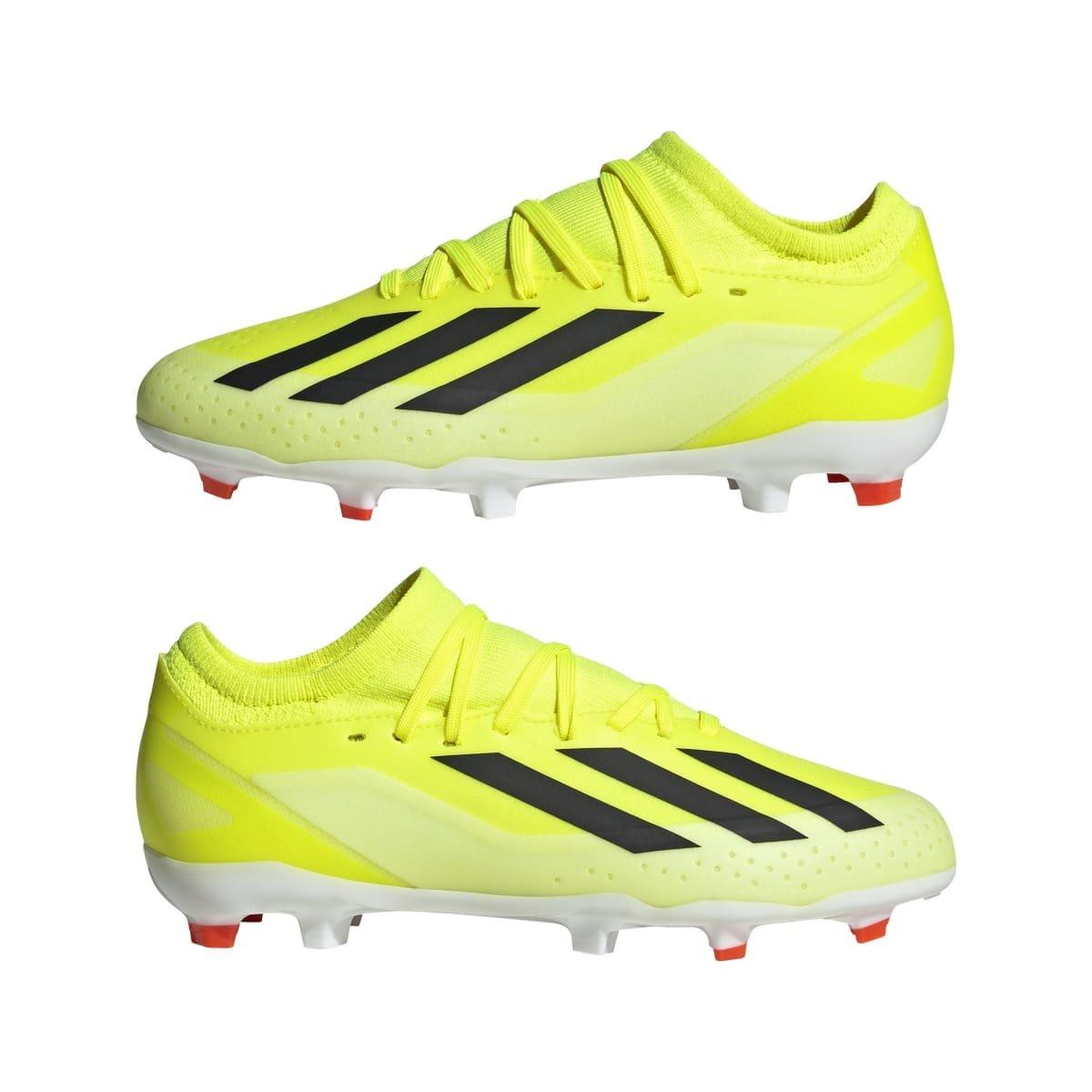 Gul Sort - adidas - X Crazyfast League FG Football Boots - 9