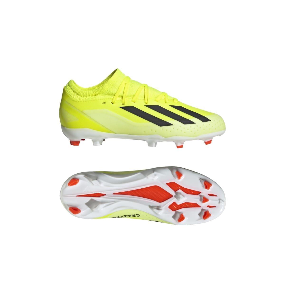 Gul Sort - adidas - X Crazyfast League FG Football Boots - 10