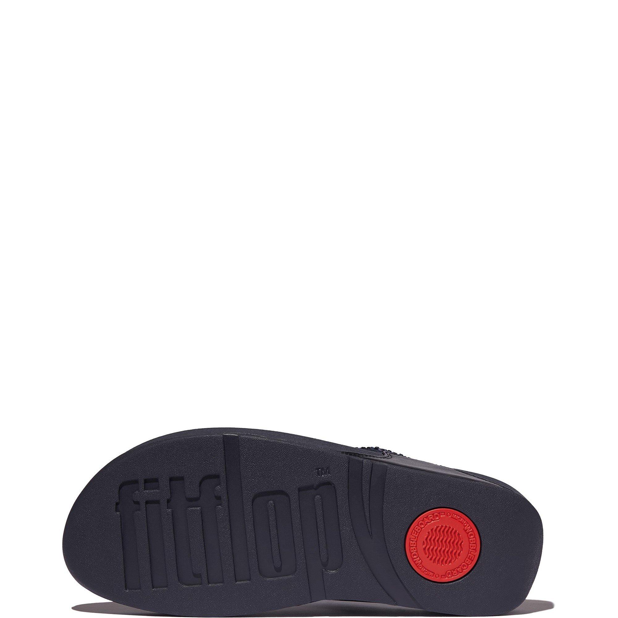 Navy - Fitflop - Lulu Toe Post Hotfix Sandal - 4