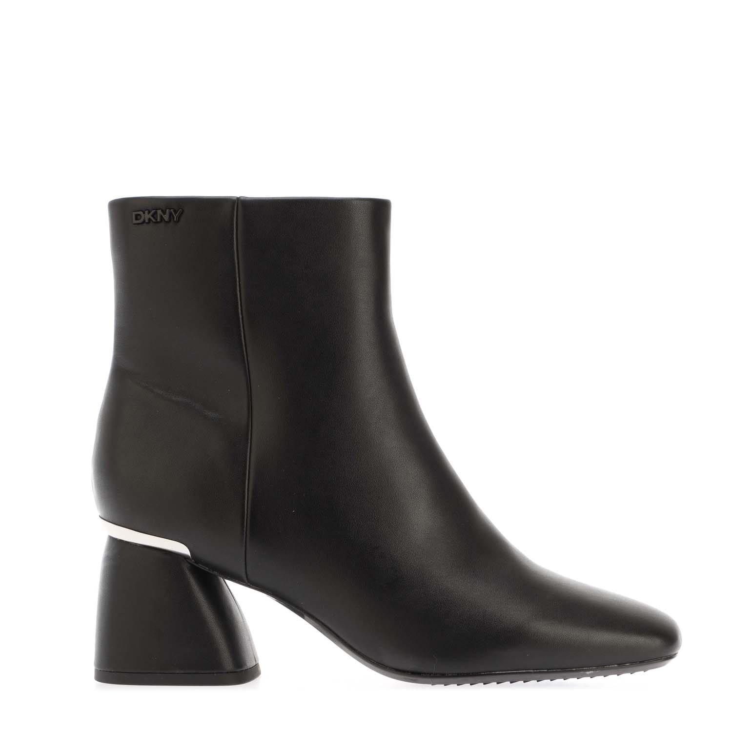 Black - DKNY - Caleena Heeled Boots - 1