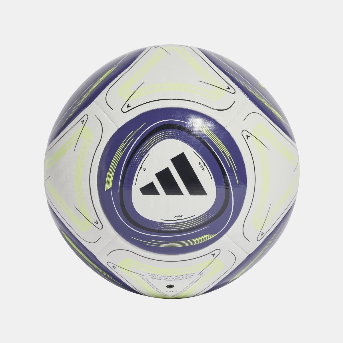 White Purple - adidas - Messi Training Football - 1