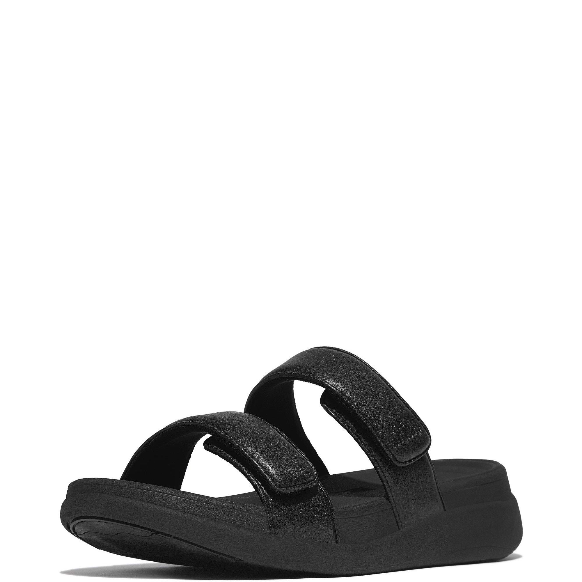 Black - Fitflop - F-Mode Go Sandals - 2
