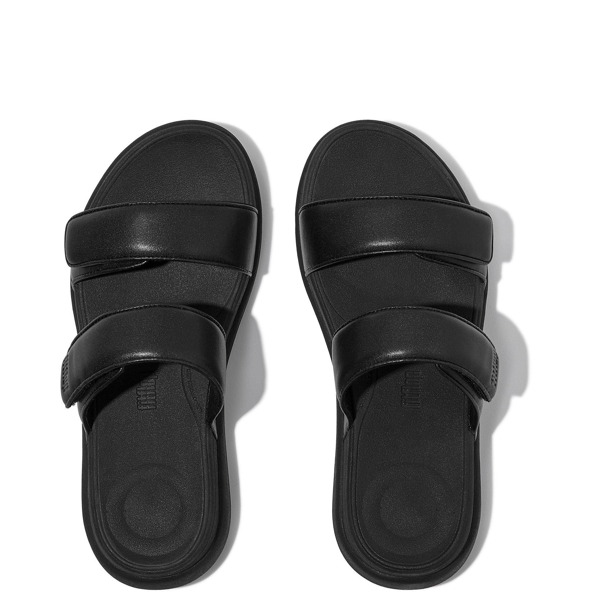 Black - Fitflop - F-Mode Go Sandals - 3