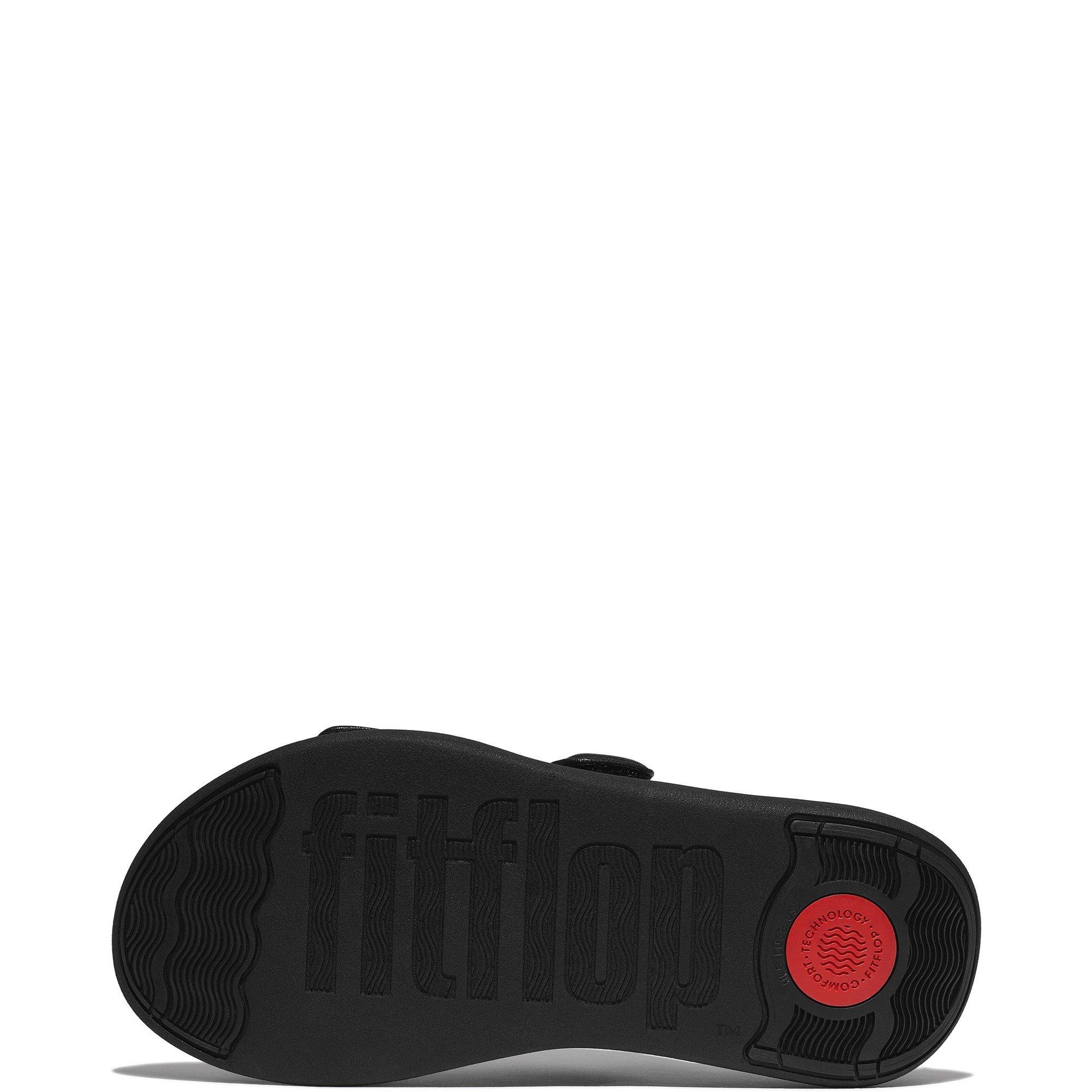 Black - Fitflop - F-Mode Go Sandals - 4