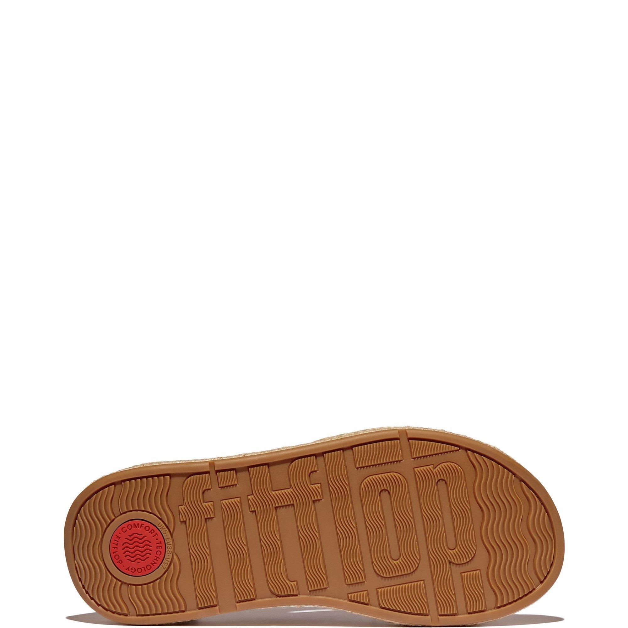Black - Fitflop - F-Mode Toe Post Espadrille - 4