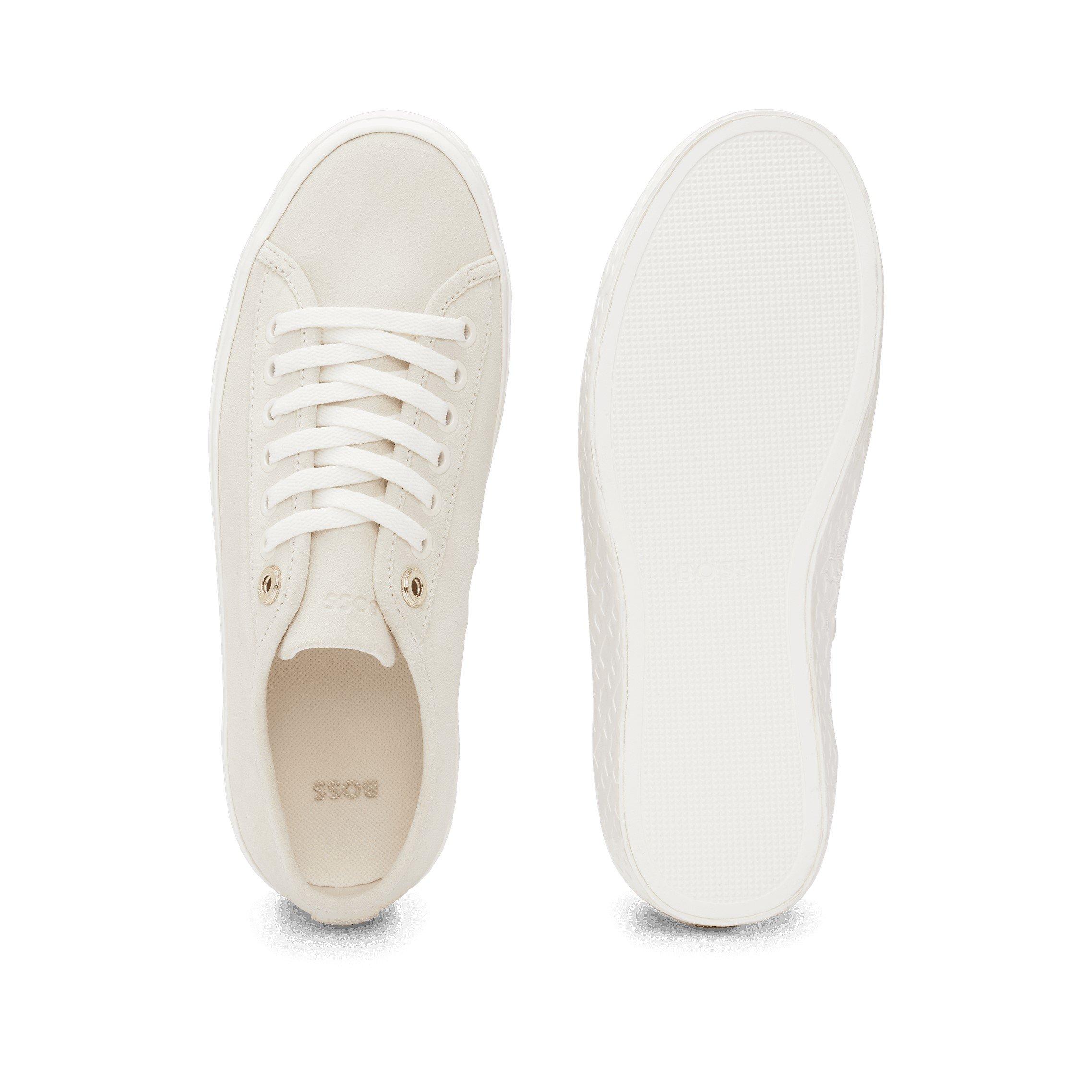 White - Boss - AidenLM Tennis Trainers - 8