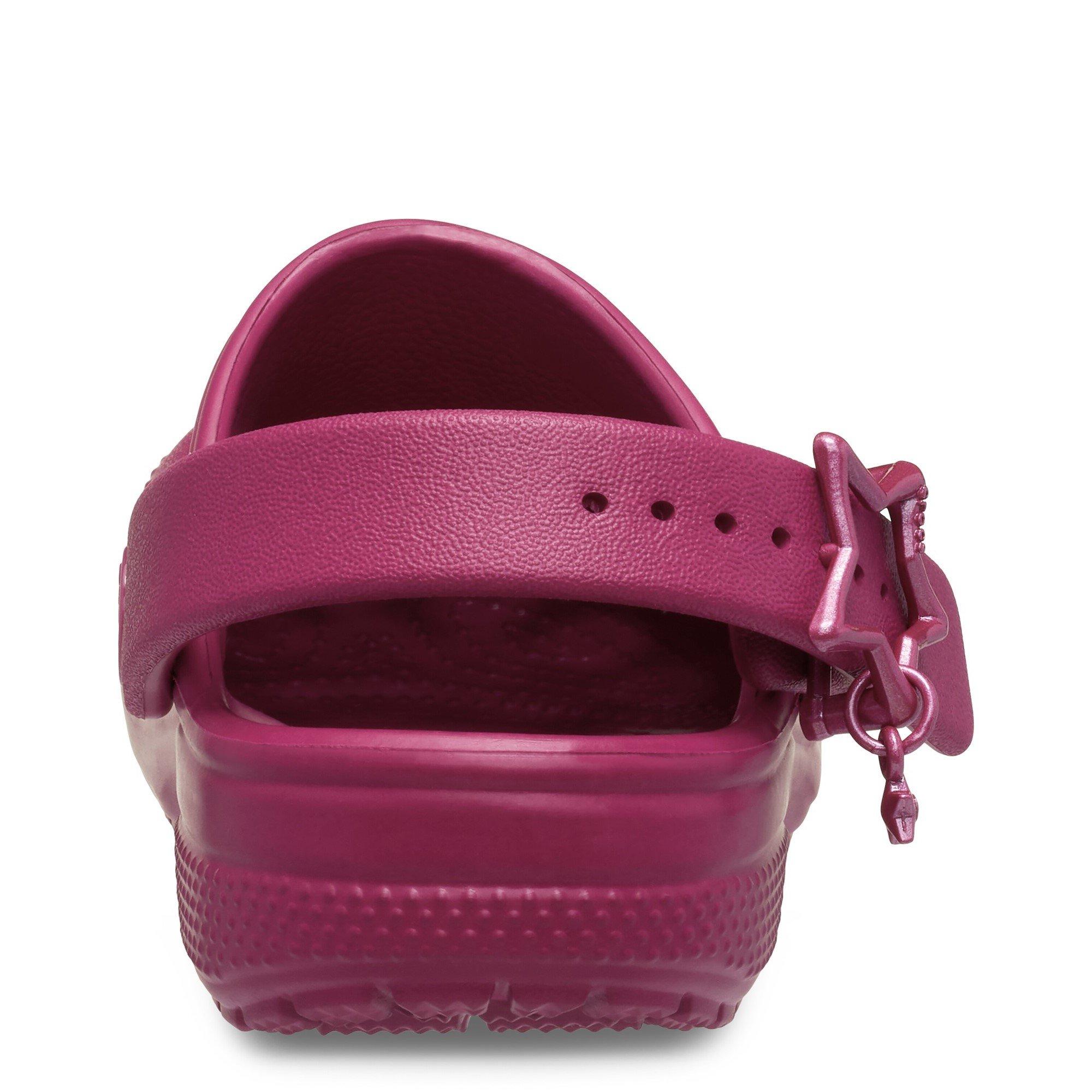 Dark Pink - Crocs - Classic Star Buckle Clog Toddler - 3
