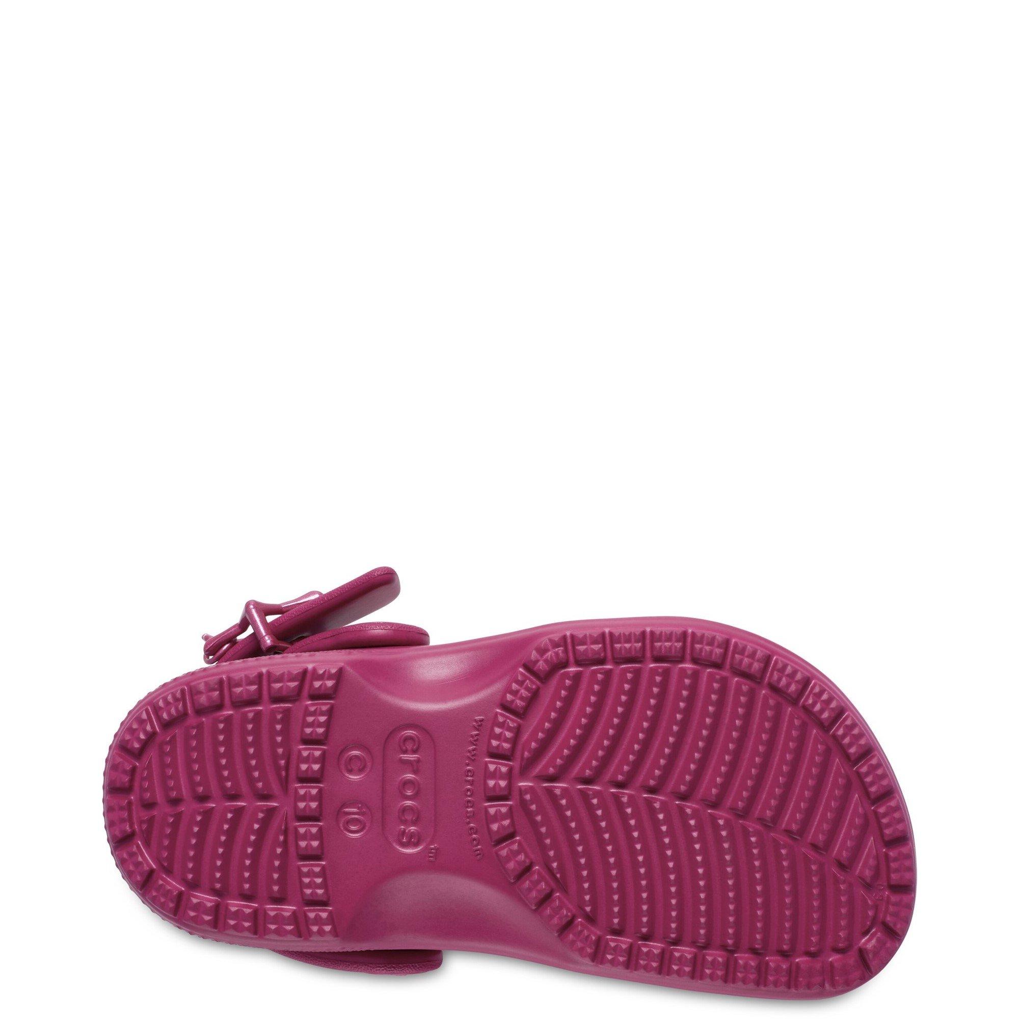 Dark Pink - Crocs - Classic Star Buckle Clog Toddler - 5