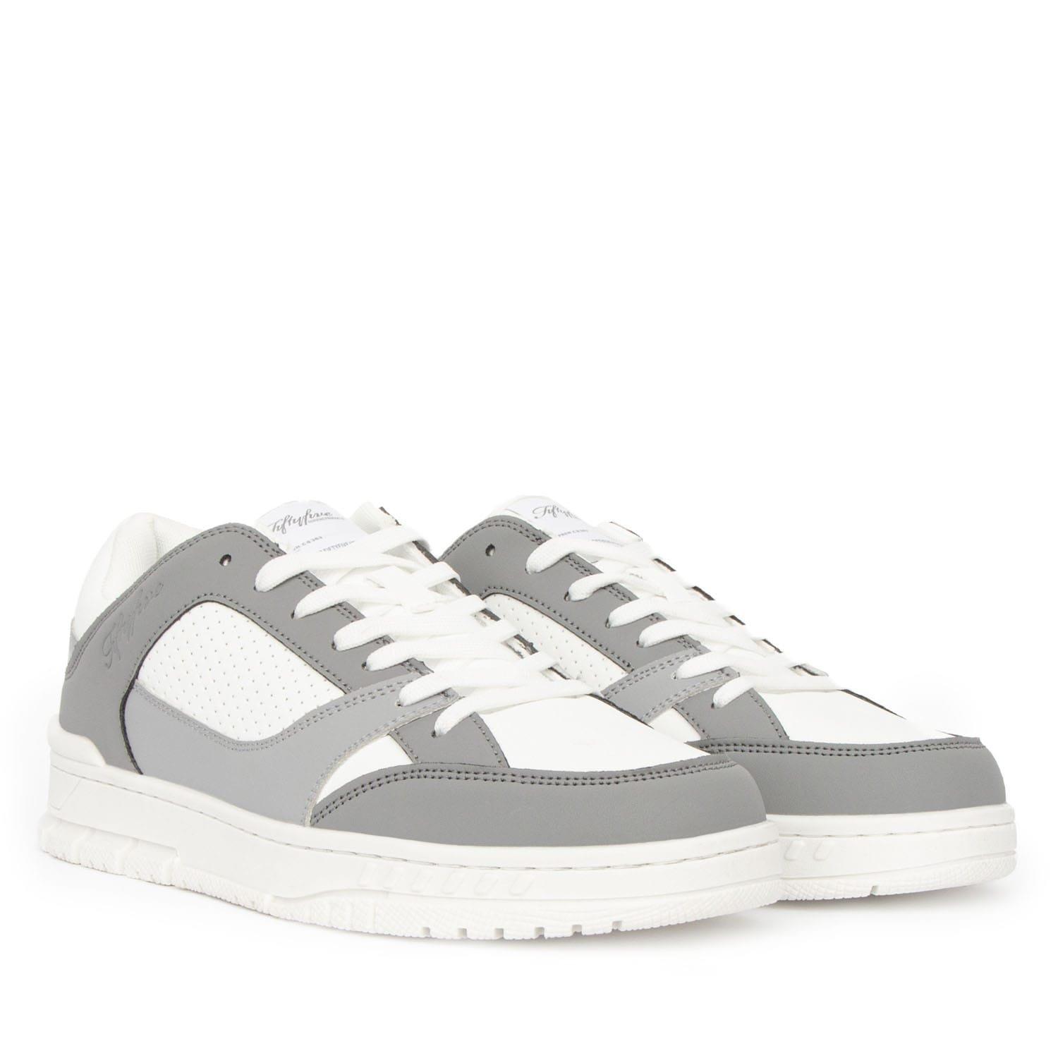Grey - Crosshatch - Crepstar Trainers - 1