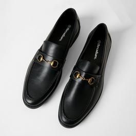 Threadbare Faux Leather Snaffle Loafers