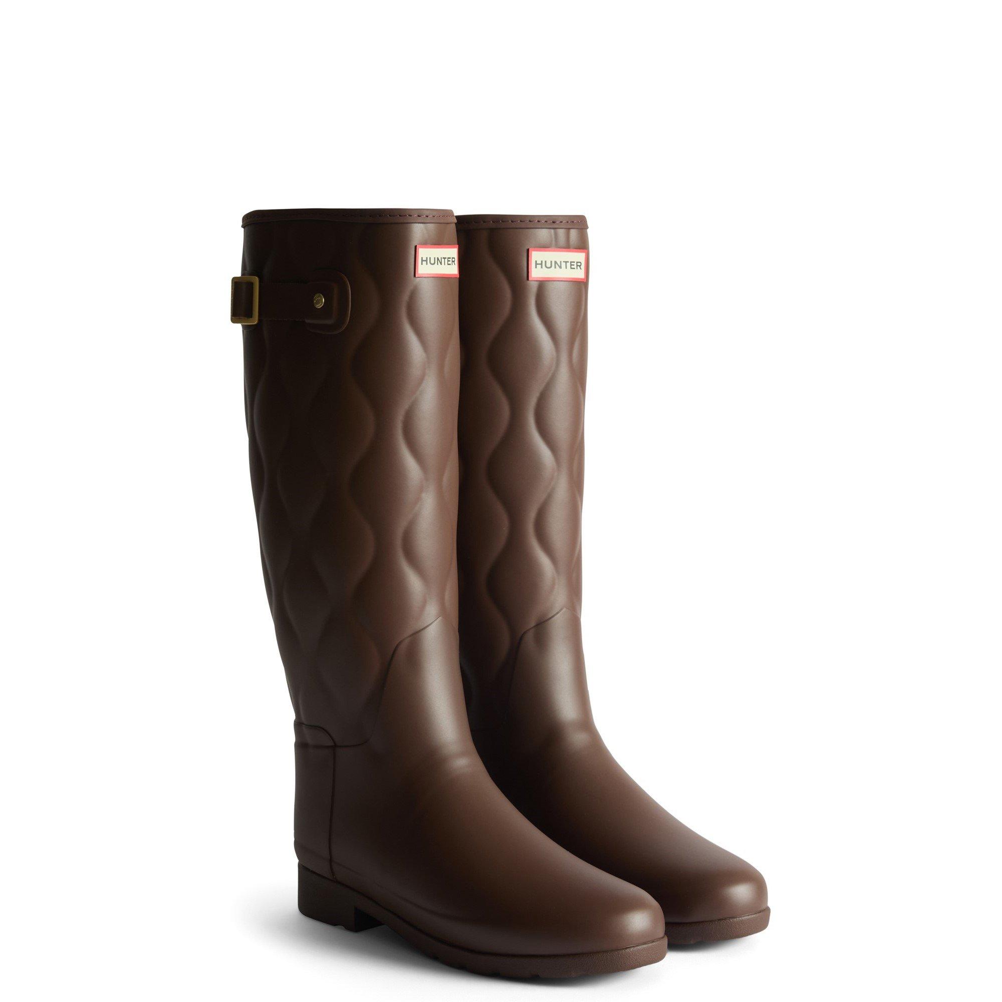Brown - Hunter - WOMENS ORIGINALS REFINED TALL ONIONQUILT - 2