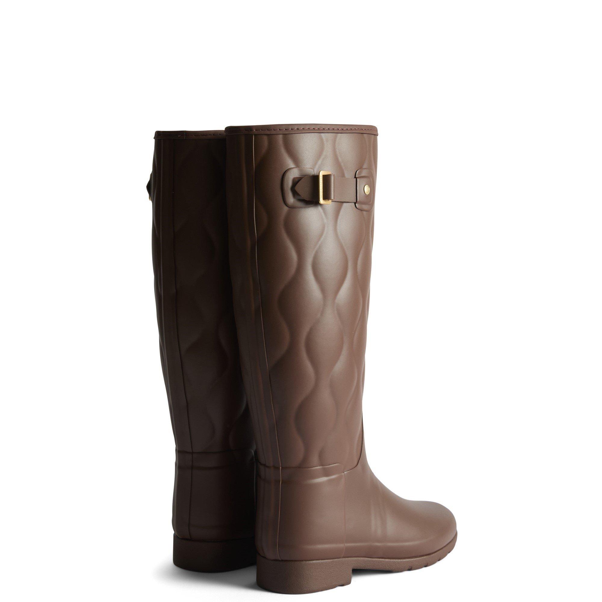 Brown - Hunter - WOMENS ORIGINALS REFINED TALL ONIONQUILT - 3