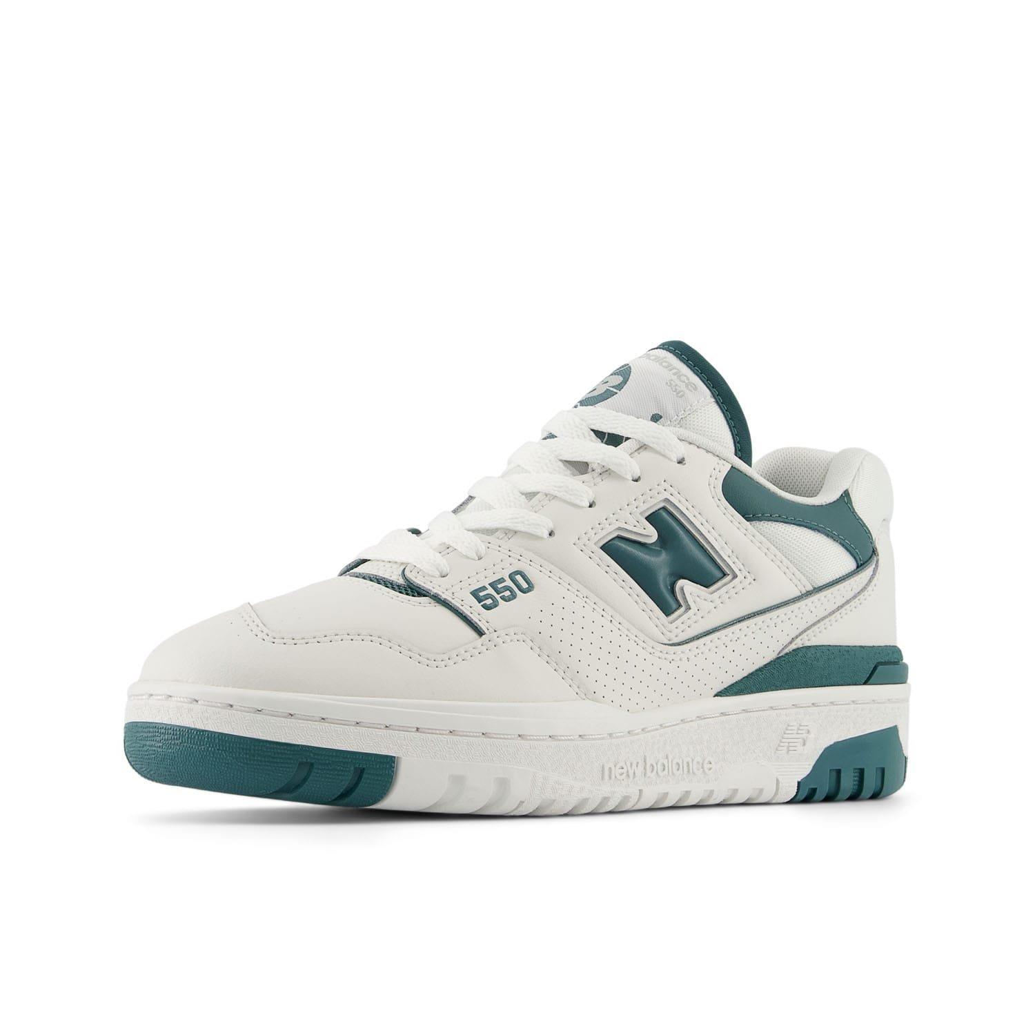 White - New Balance - 550 Trainers - 3
