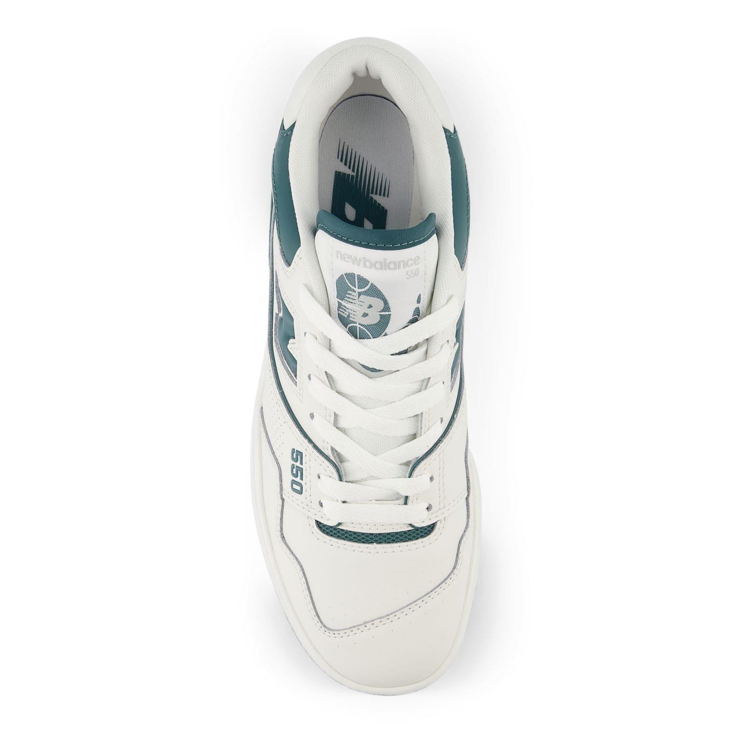 White - New Balance - 550 Trainers - 4