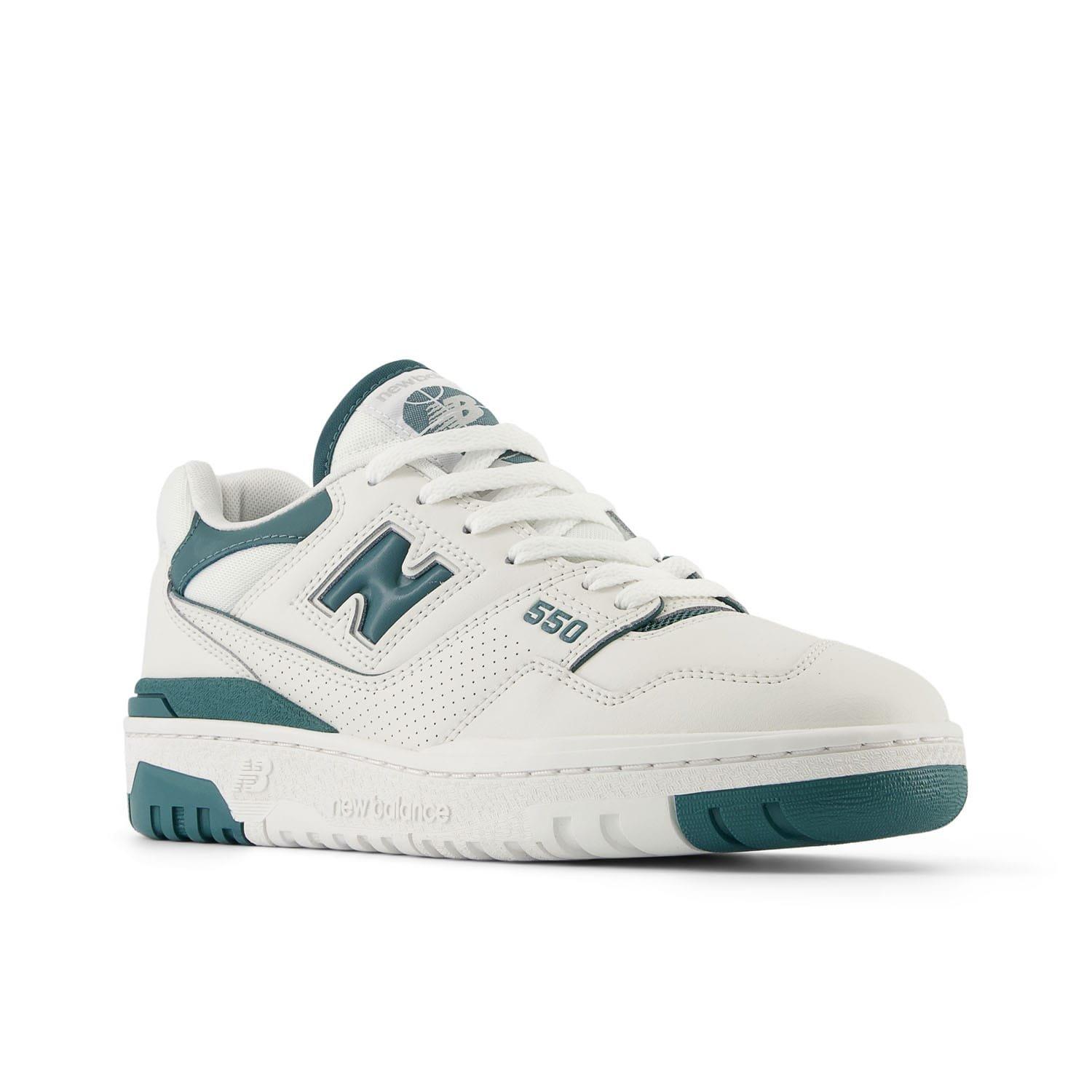 White - New Balance - 550 Trainers - 5