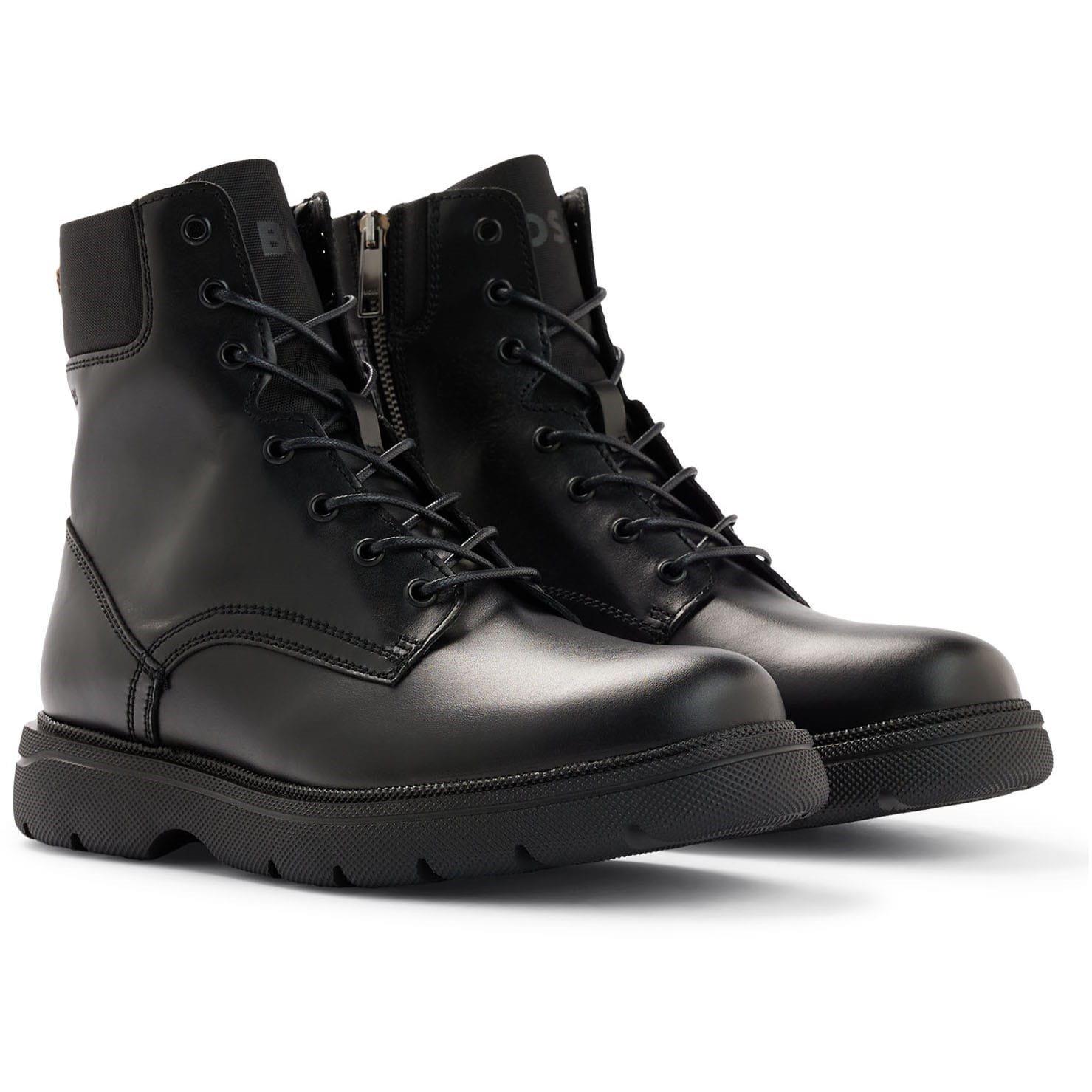 Black - Boss - Jacob Half Boots - 2