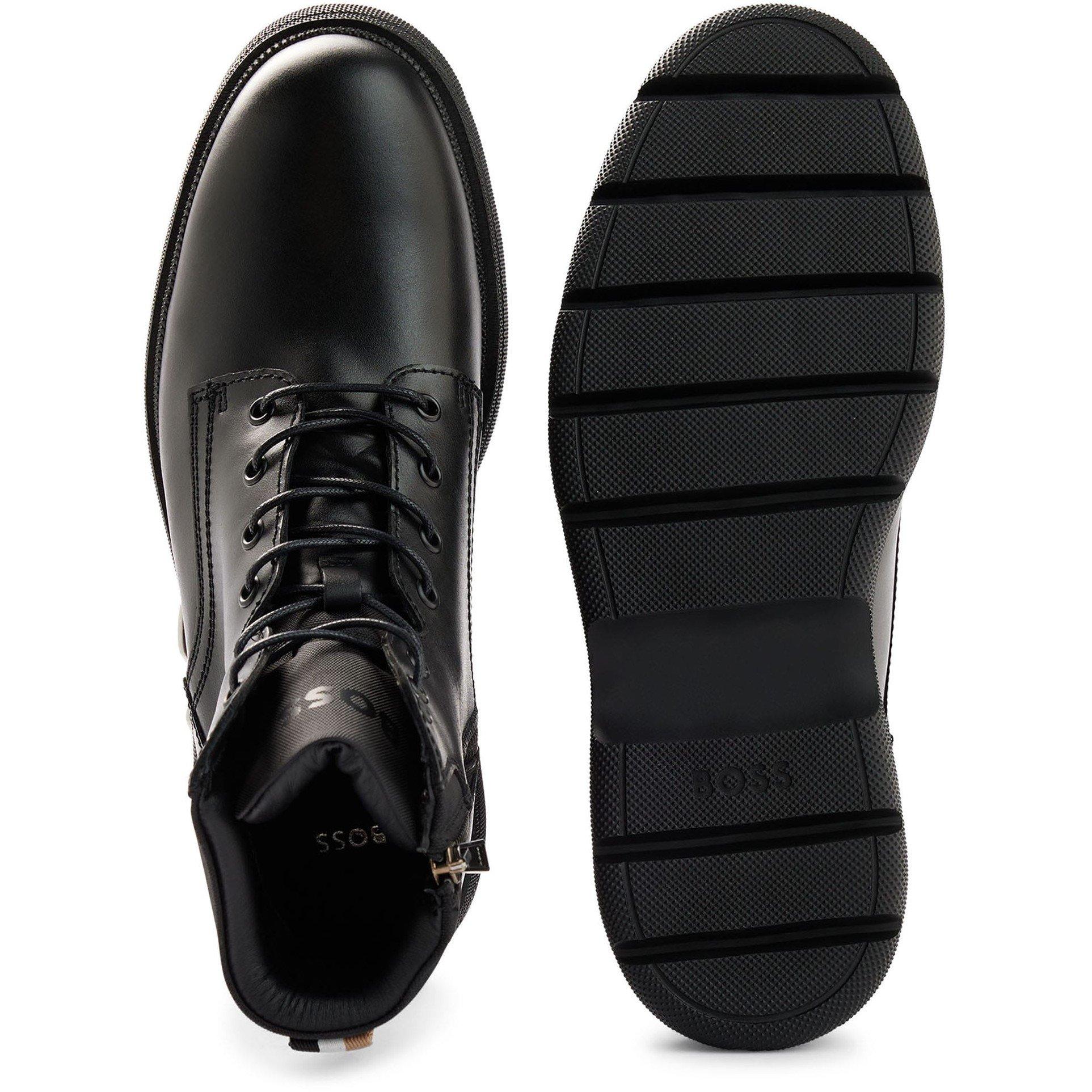 Black - Boss - Jacob Half Boots - 3