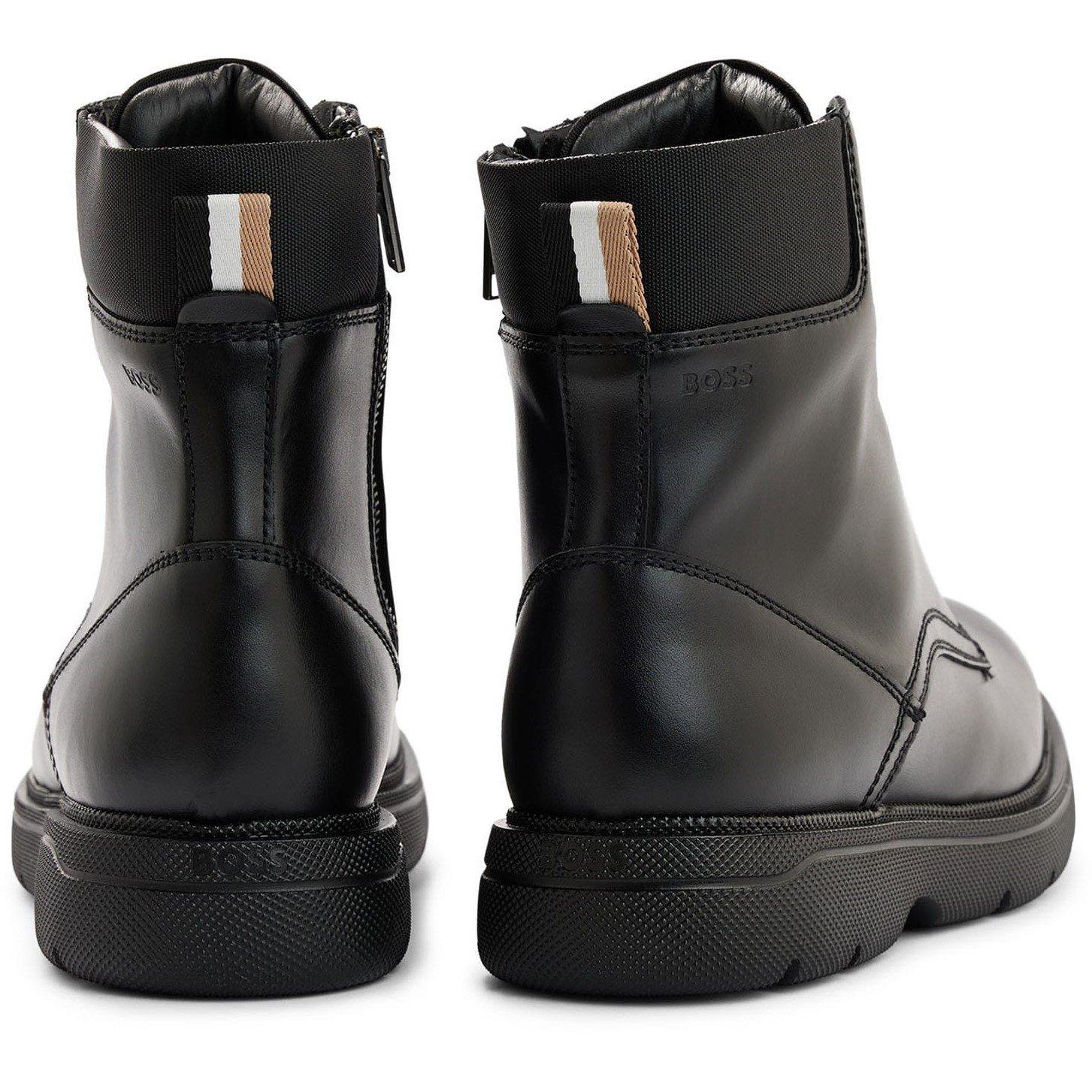 Black - Boss - Jacob Half Boots - 4