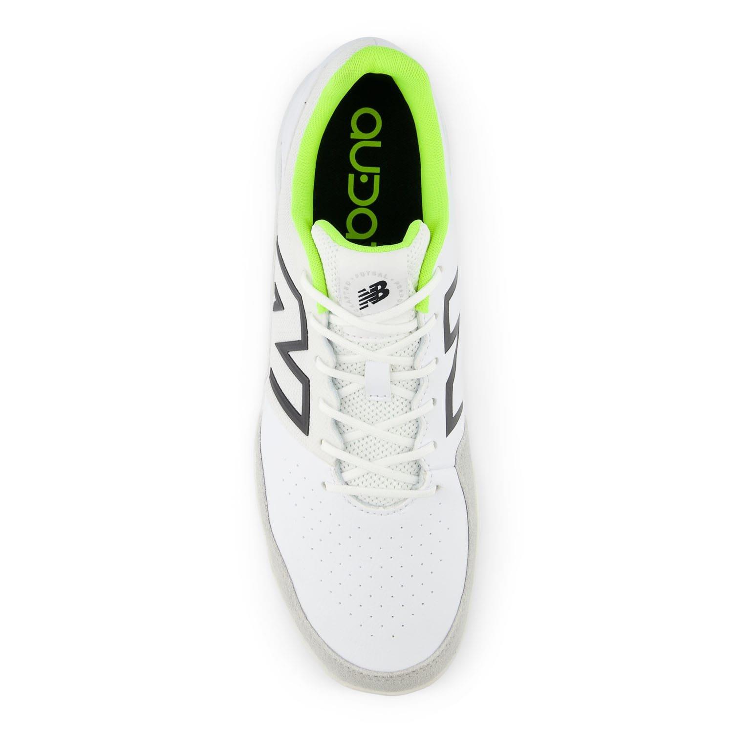White - New Balance - Audazo Command V6 Indoor Football Boots - 4
