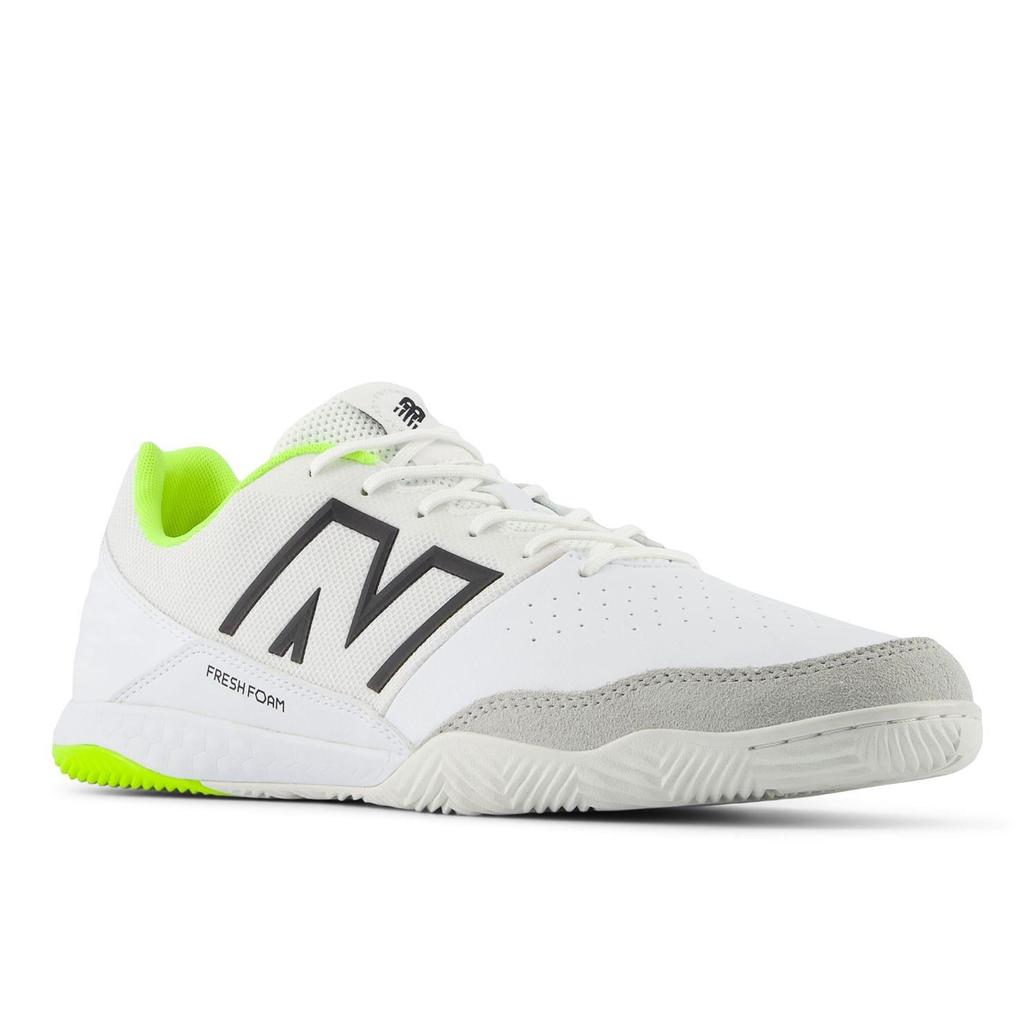 White - New Balance - Audazo Command V6 Indoor Football Boots - 5