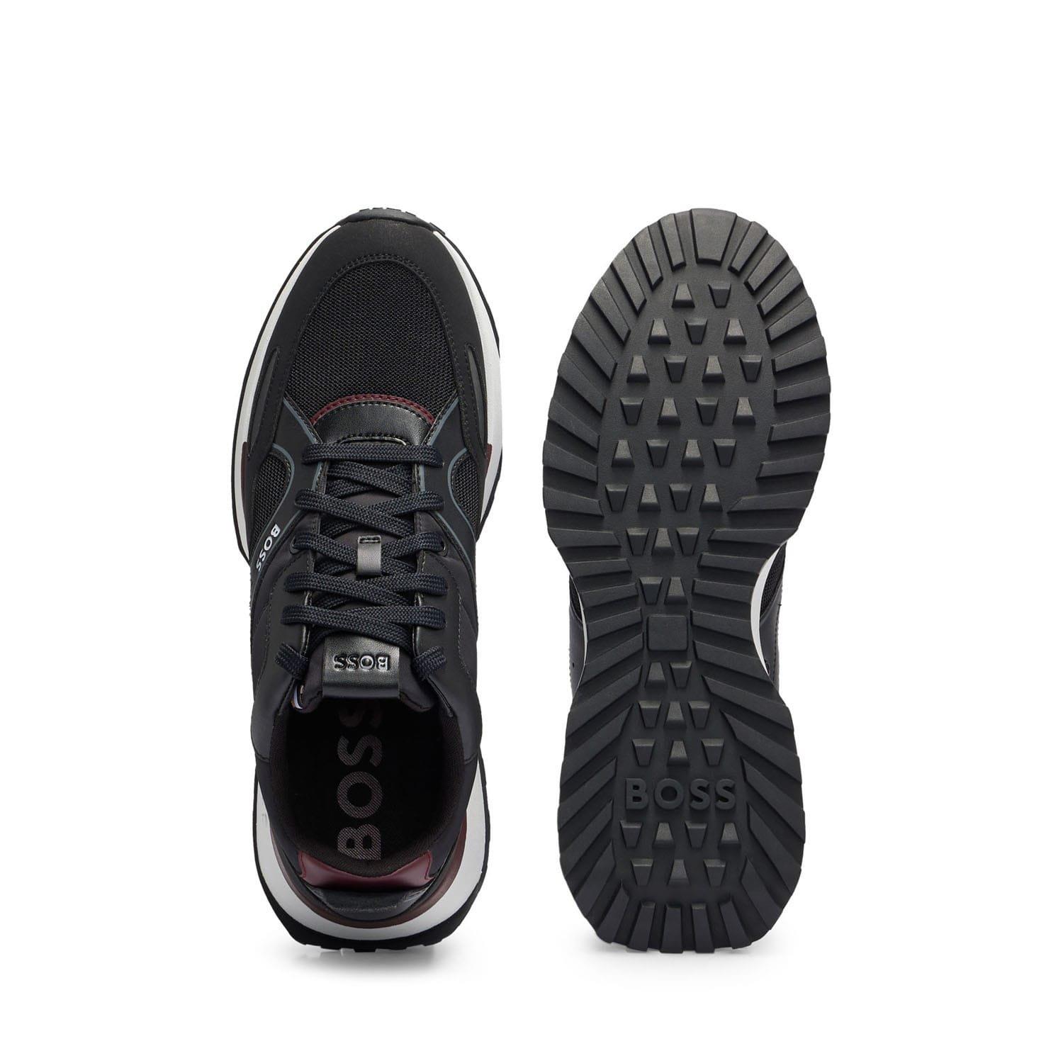Black - Boss - Jonah Run Trainers - 4