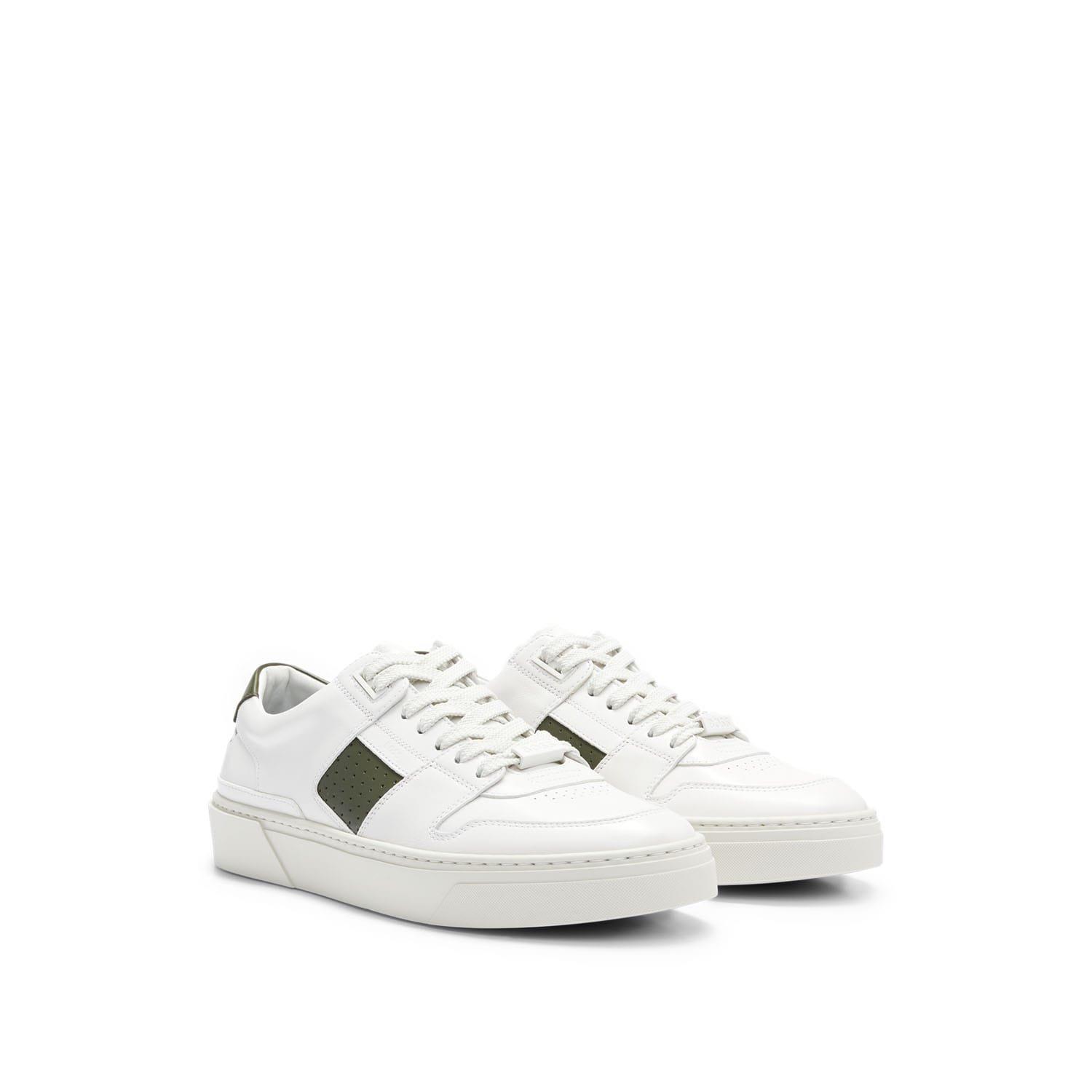 White - Boss - Gary Tennis Trainers - 2
