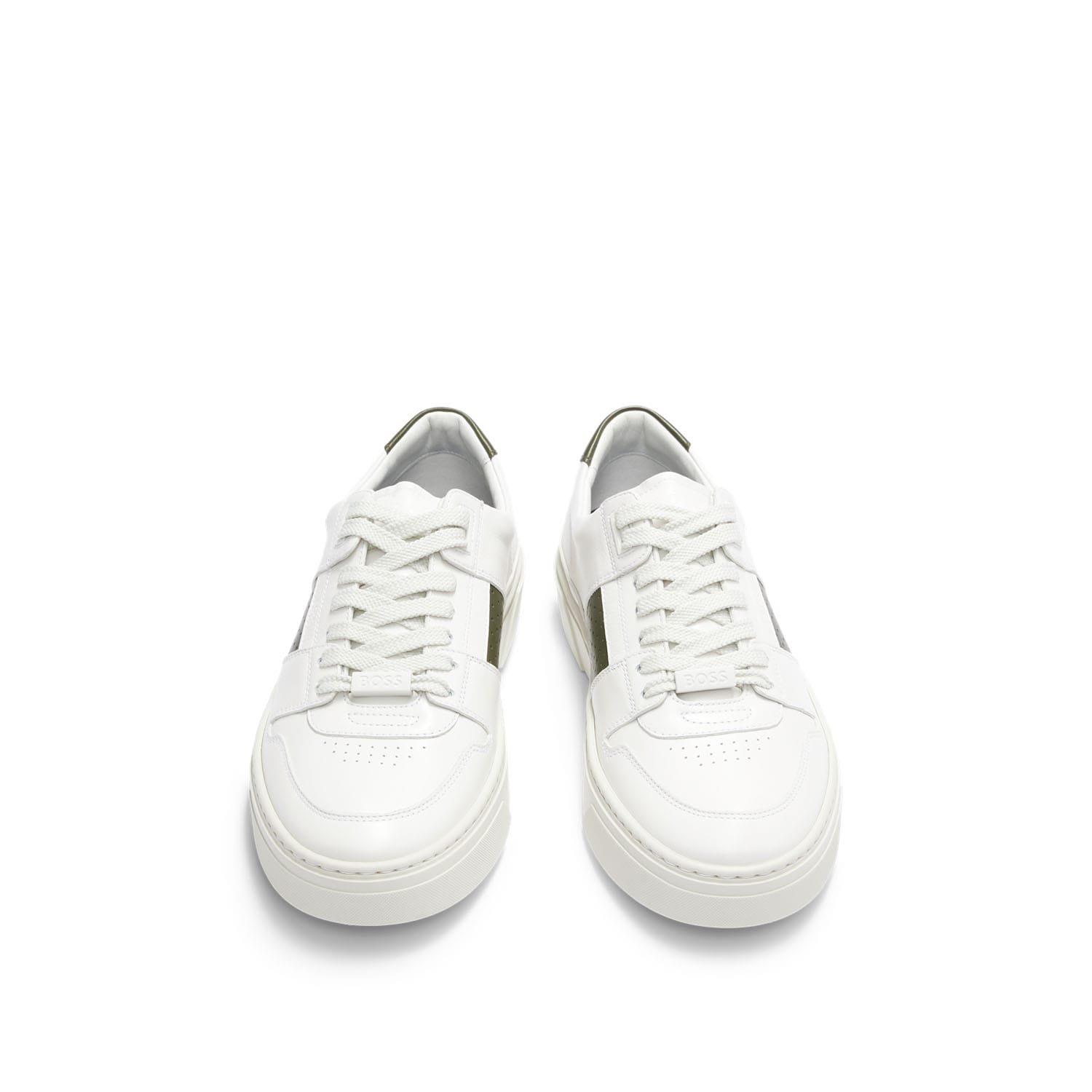 White - Boss - Gary Tennis Trainers - 4