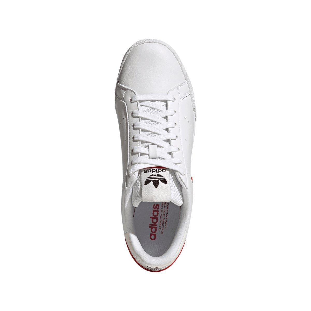White - adidas Originals - Court Tourino Trainers - 3