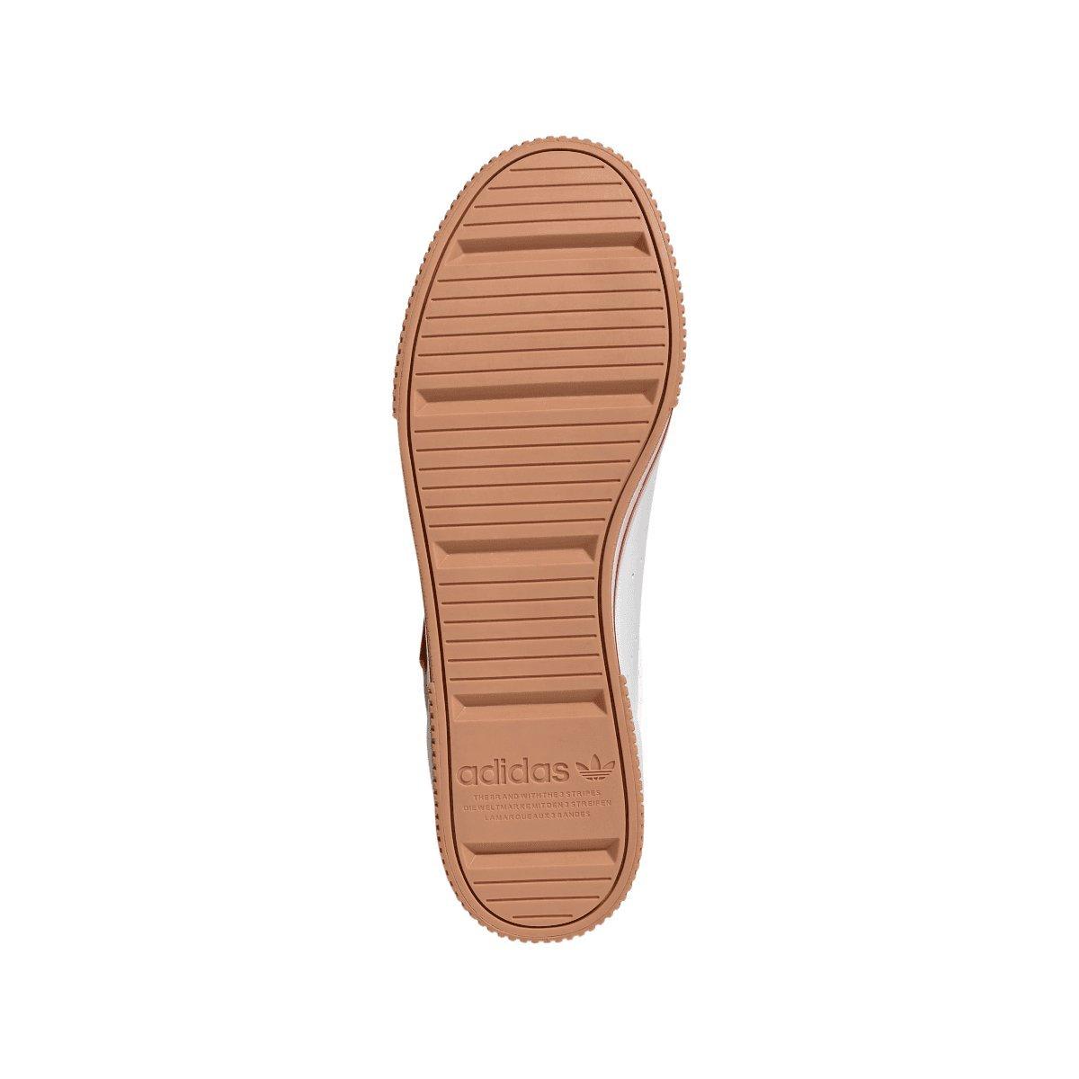White - adidas Originals - Court Tourino Trainers - 4