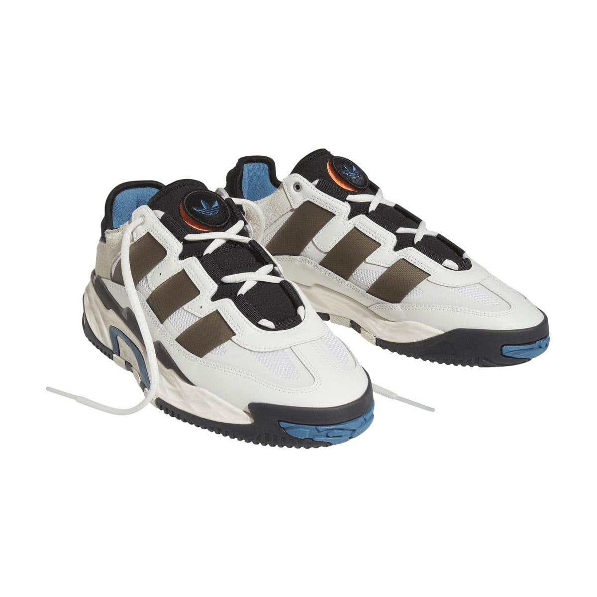 White - adidas Originals - Niteball Trainers - 6