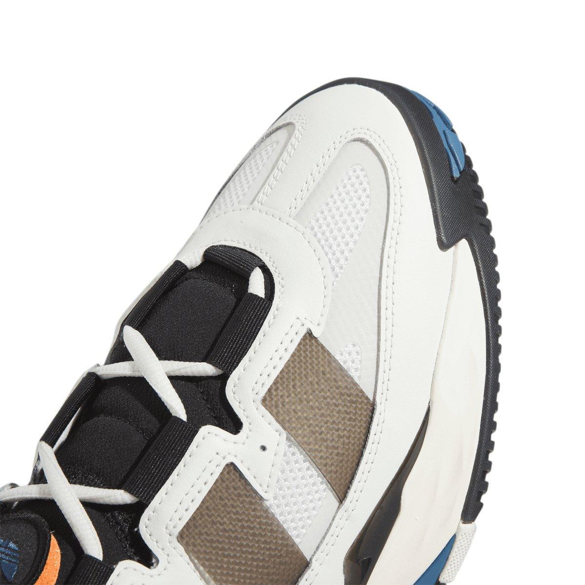 White - adidas Originals - Niteball Trainers - 8