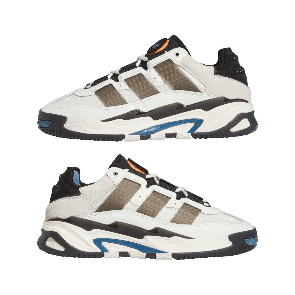 White - adidas Originals - Niteball Trainers - 10