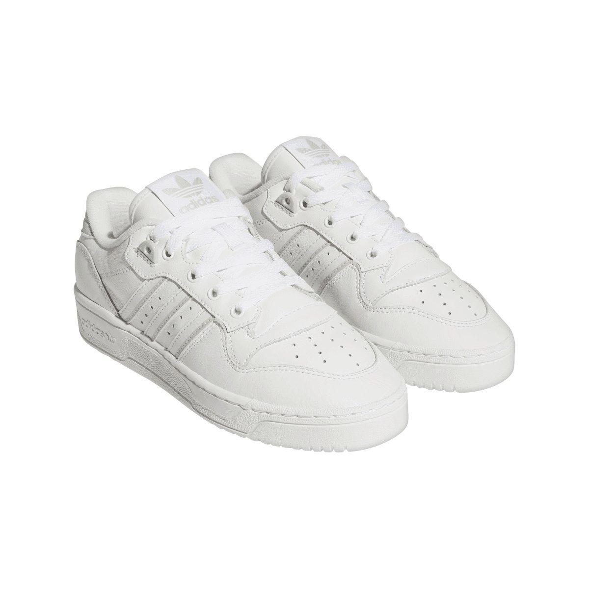 White - adidas Originals - Rivalry Low Trainers - 6