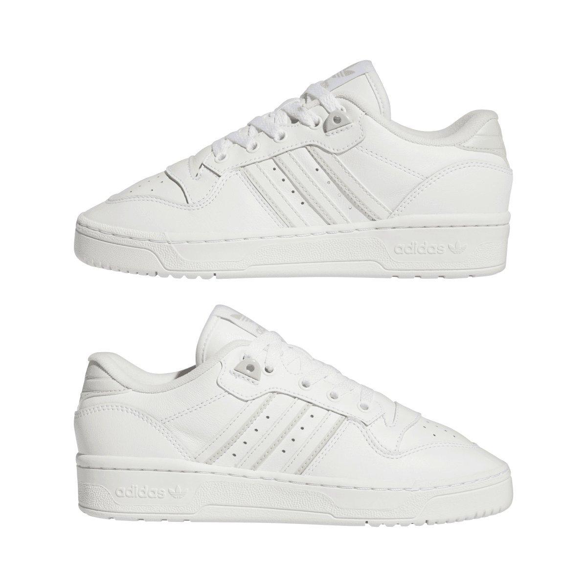 White - adidas Originals - Rivalry Low Trainers - 10