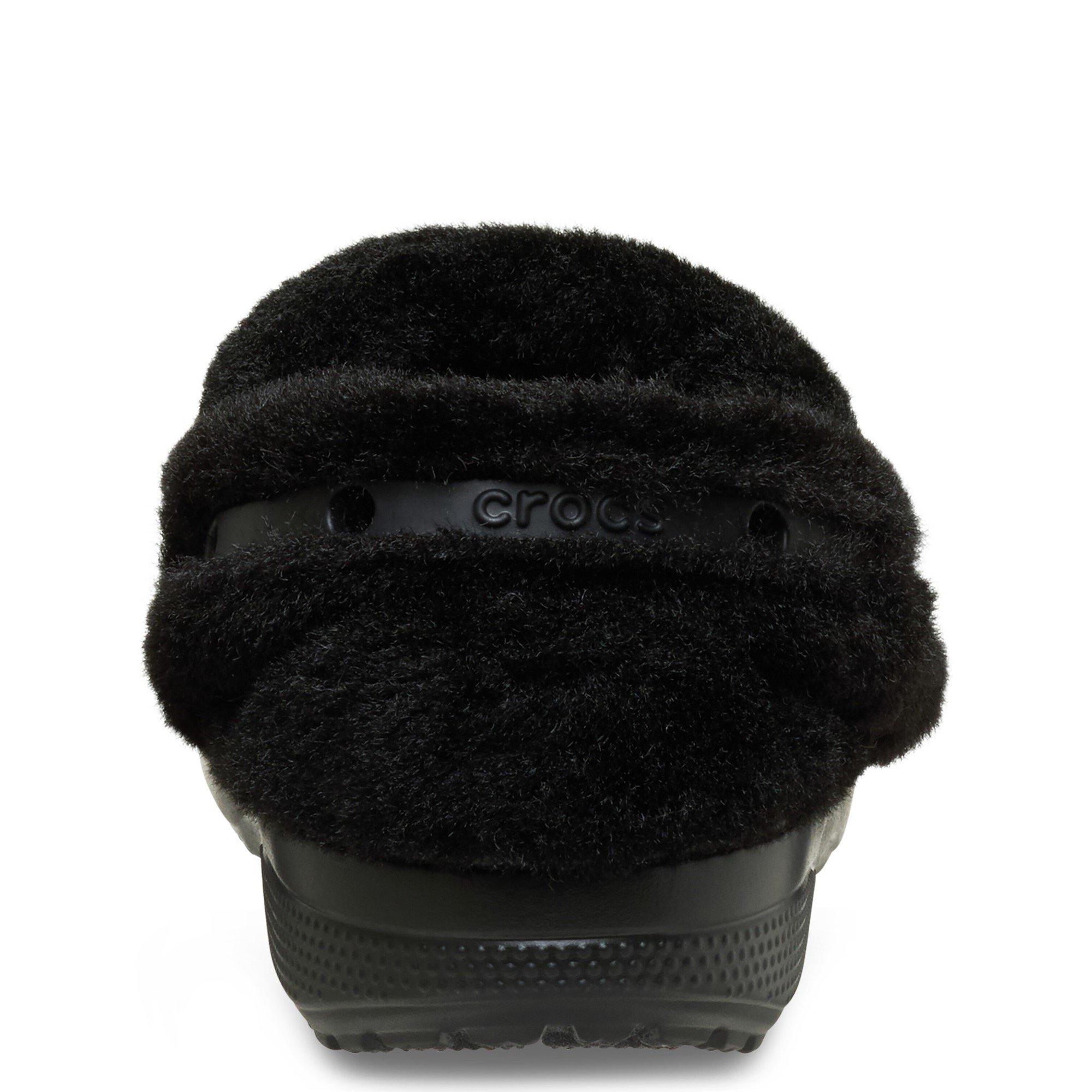Black - Crocs - Unfurgettable Vegan Suede Clog - 3