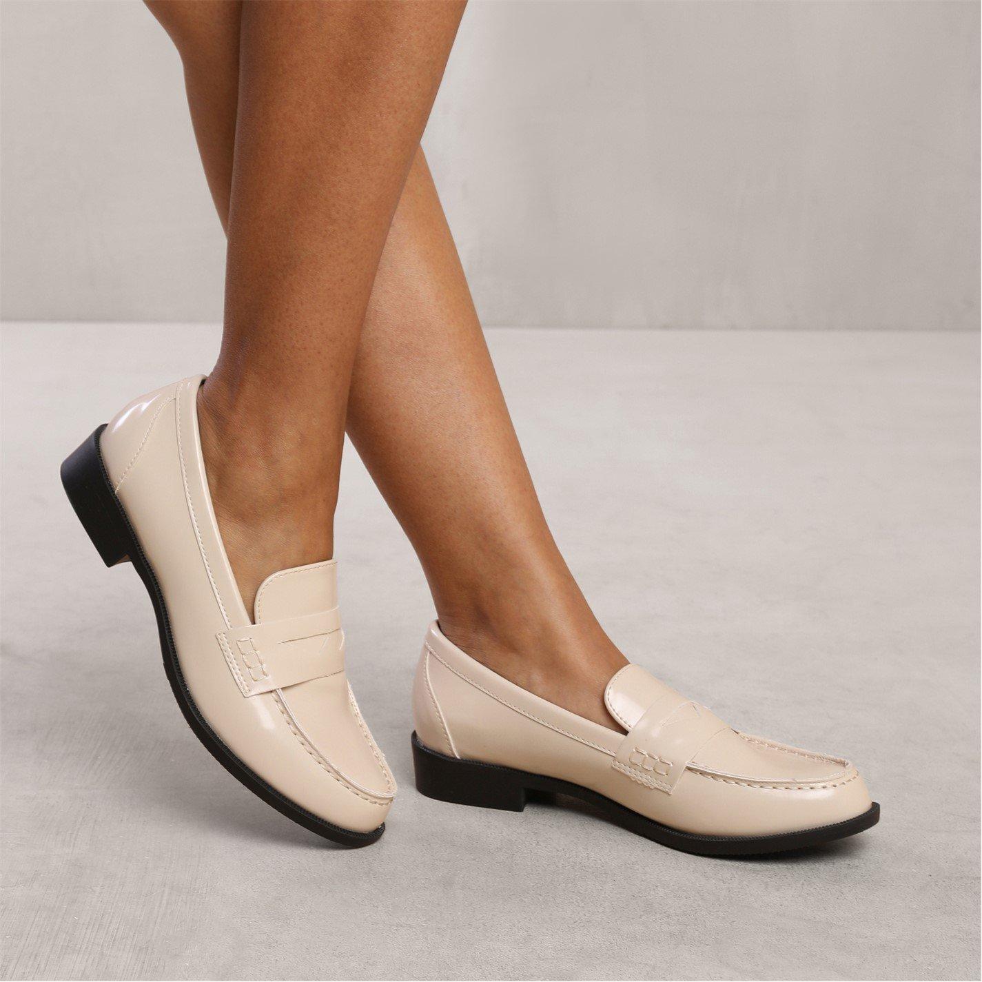 Creampatent - Wheres That From - Houston Slip On Loafer In Cream Patent - 2