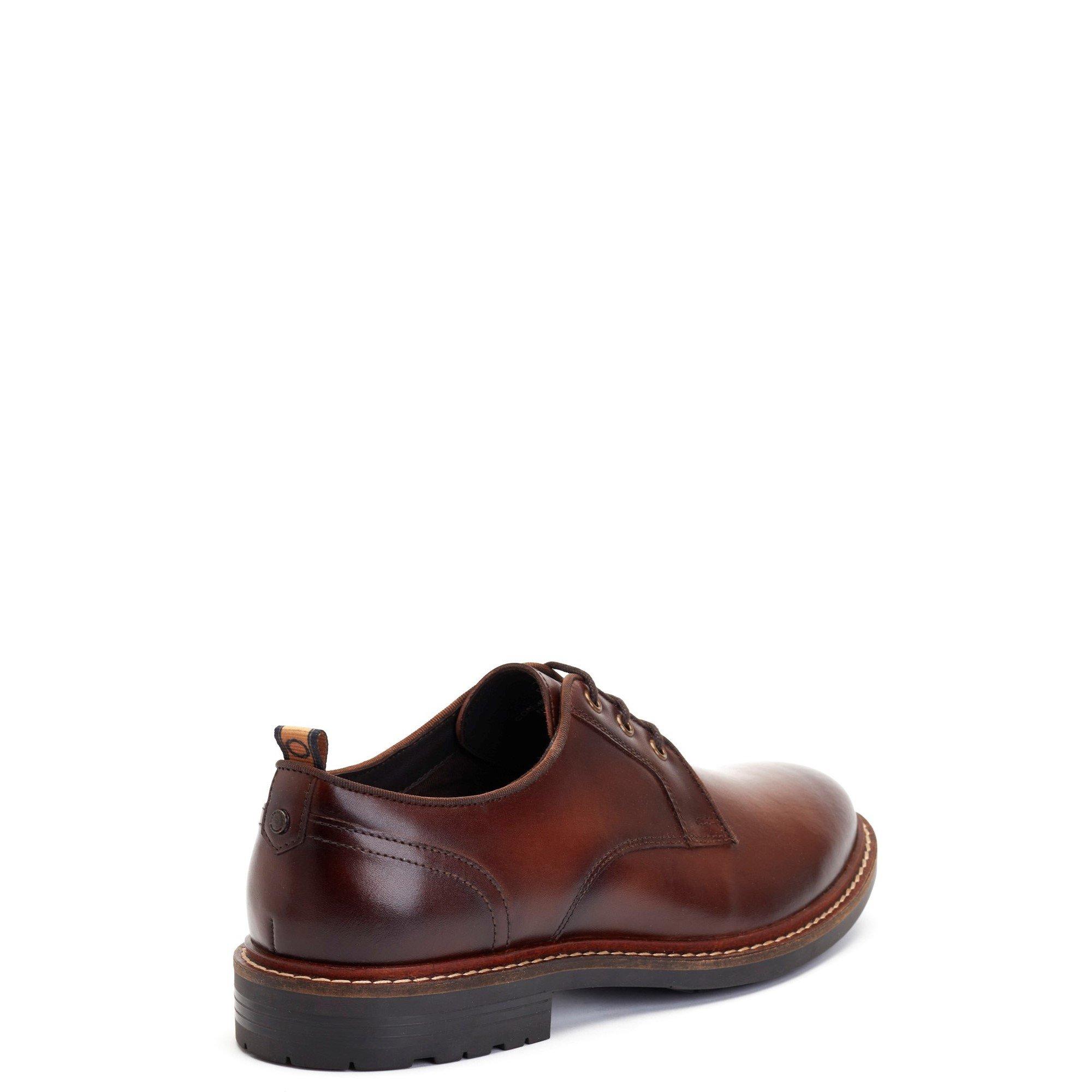 Brown - Base London - Dime Derby Shoe - 3