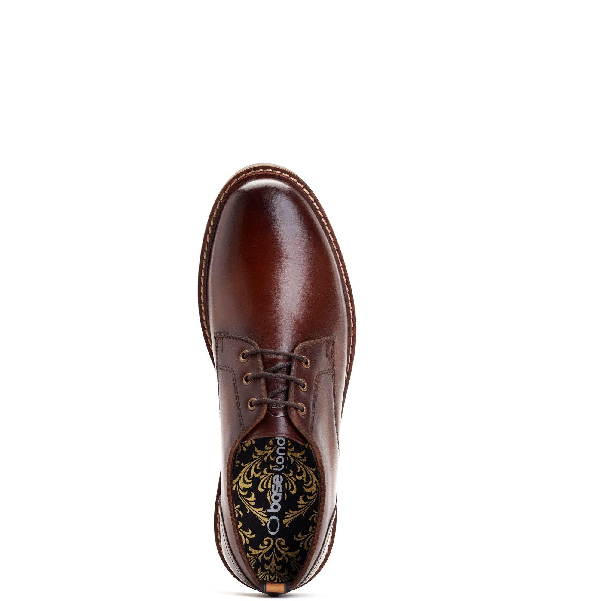 Brown - Base London - Dime Derby Shoe - 4