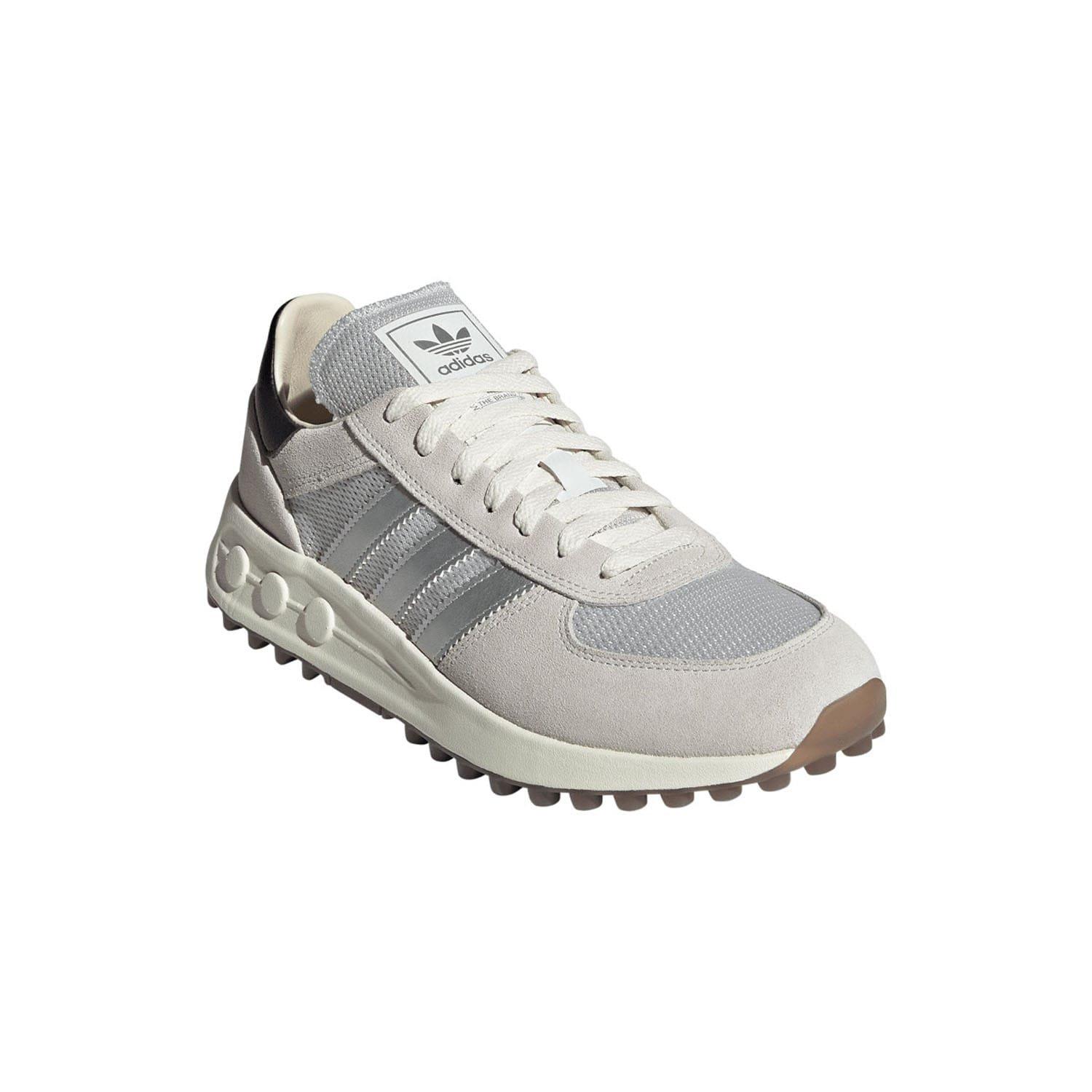 White - adidas Originals - LA Trainer Lux Trainers - 3