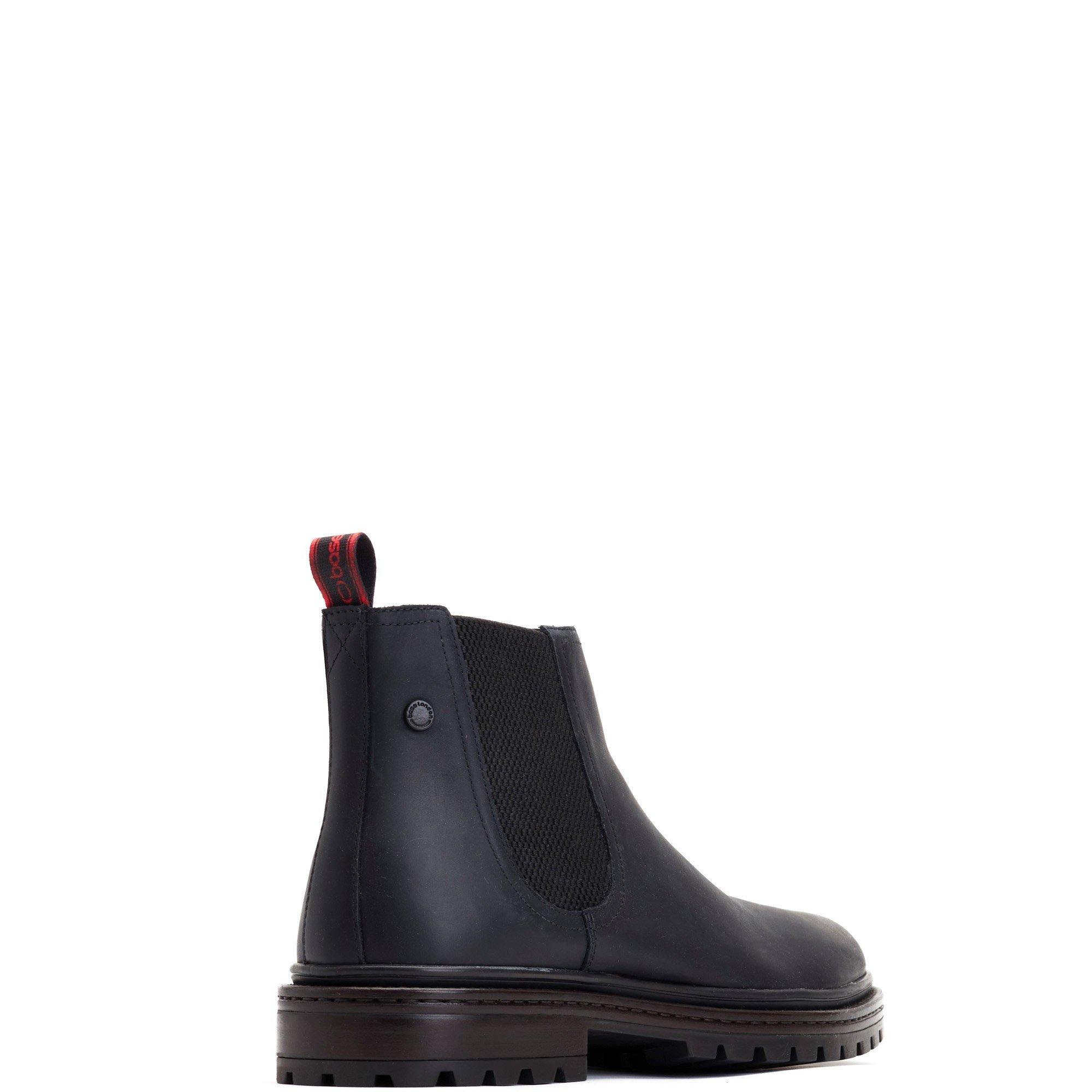 Black - Base London - Walsh Chelsea Boot - 3
