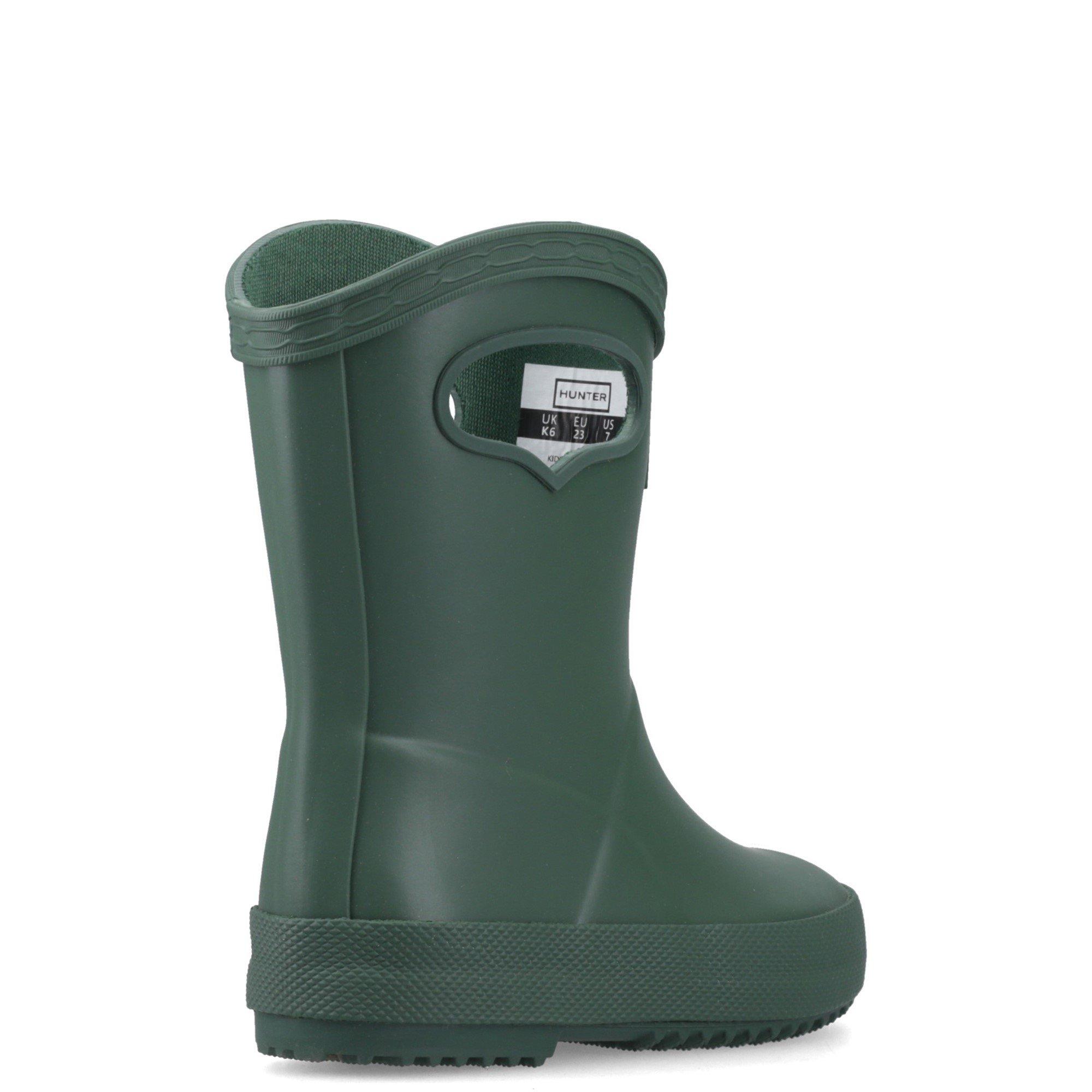 Green - Hunter - Kids 1st Pull on Boot - 3
